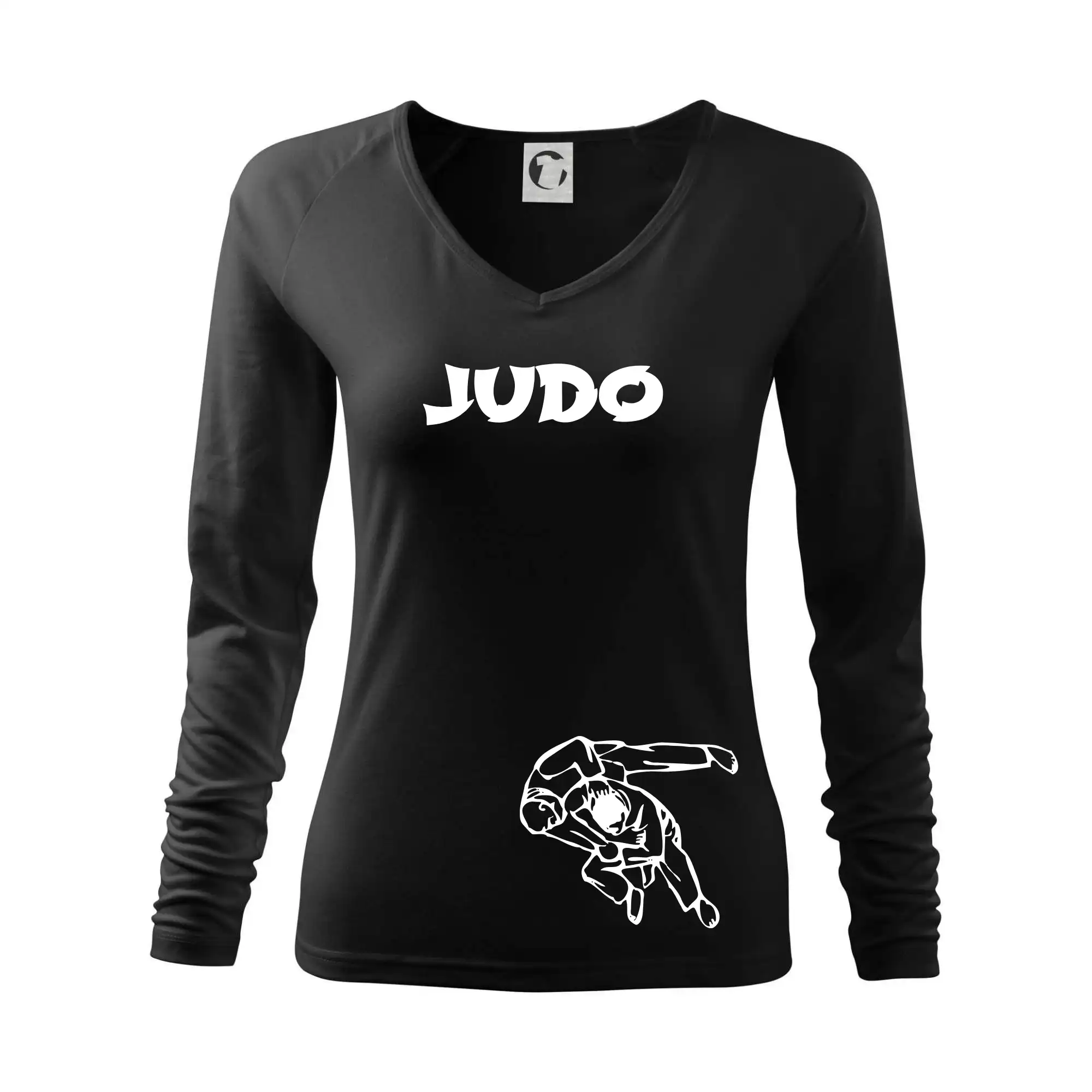 Judo nápis + postavy