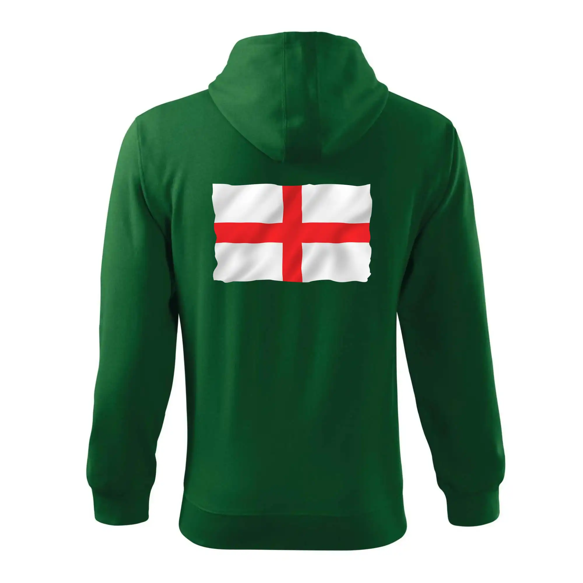 Anglická vlajka vlající