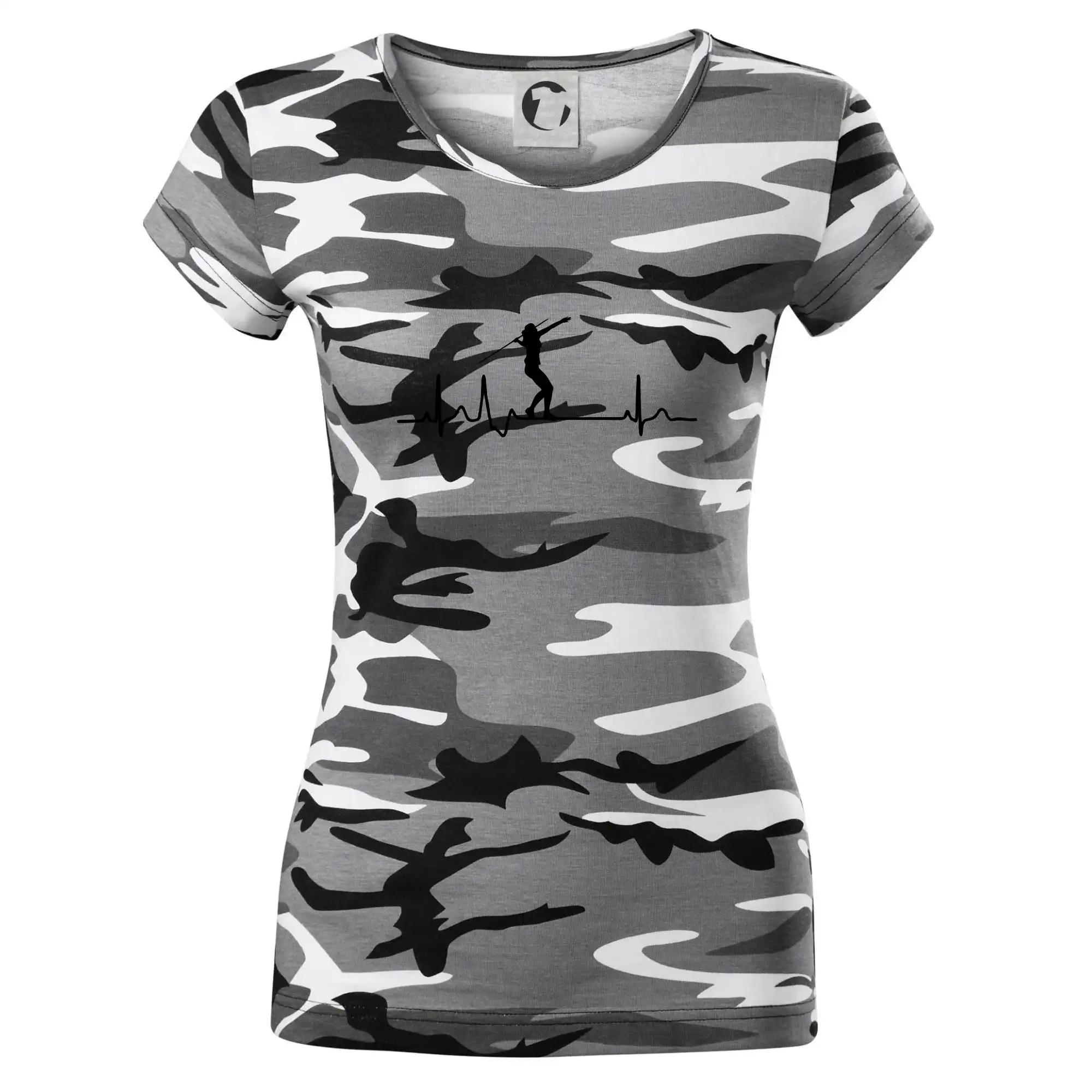 EKG hod oštěpem žena