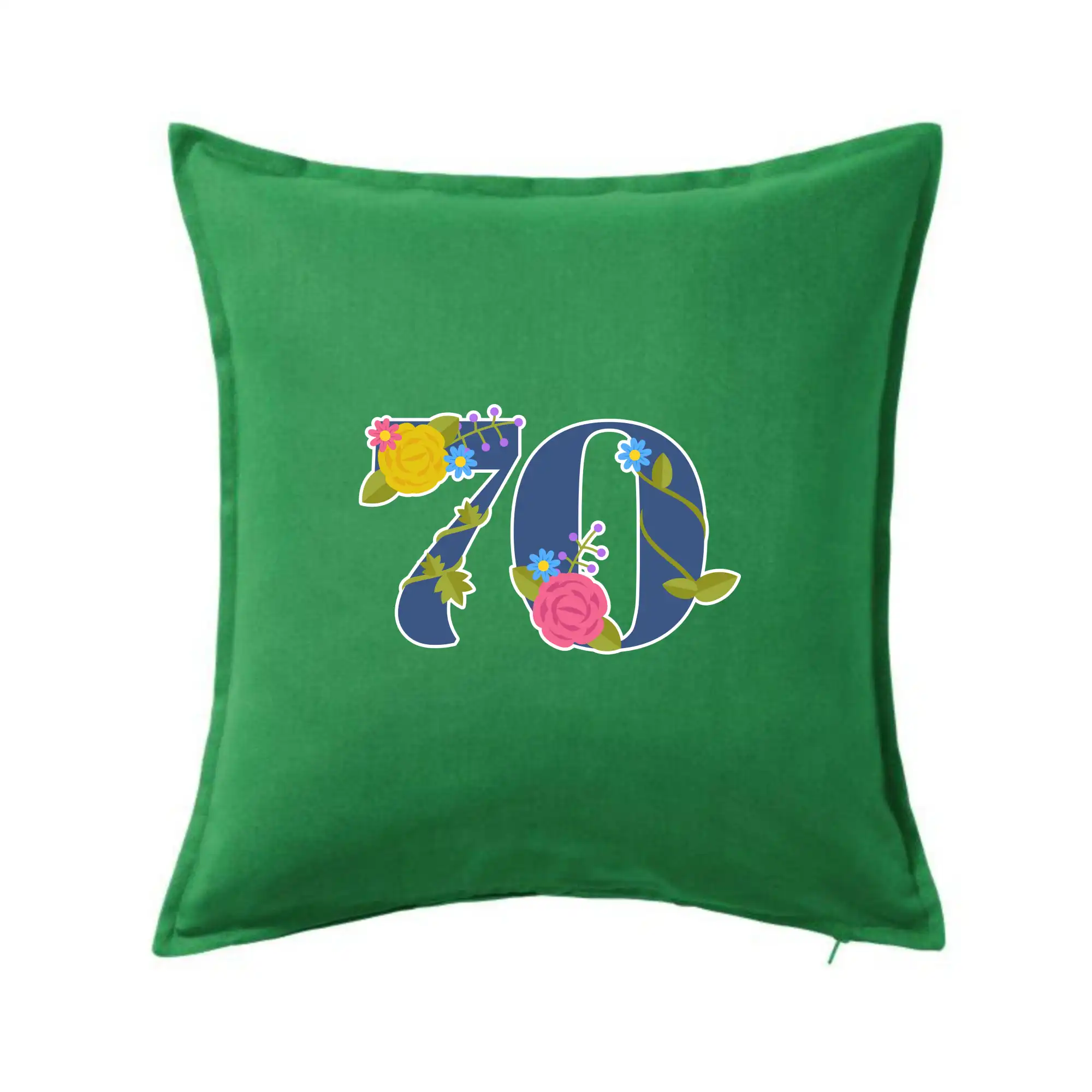 Květinové číslo kreslené - 70