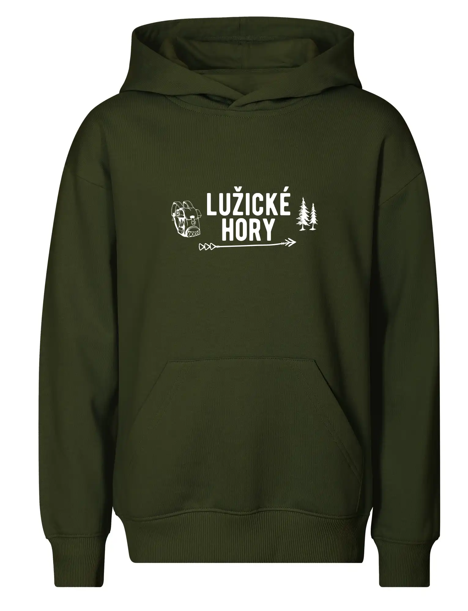 Lužické hory nápis