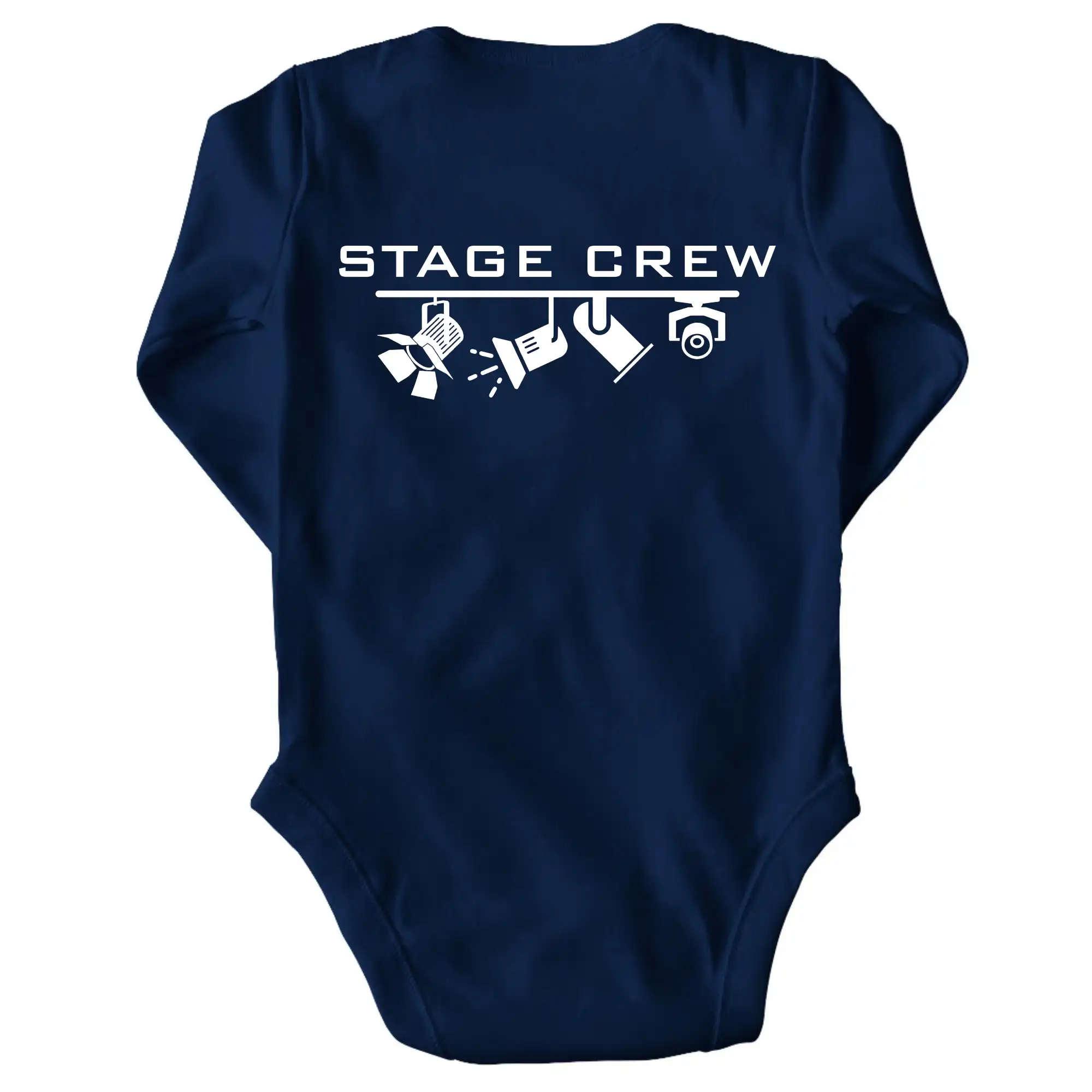 Jméno a nápis na zádech - stage crew