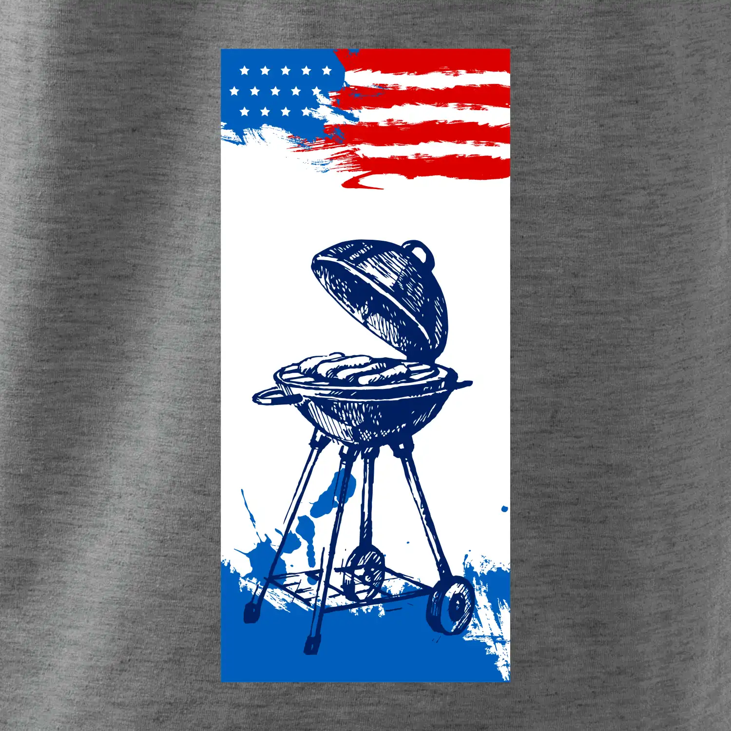 USA BBQ draw grill