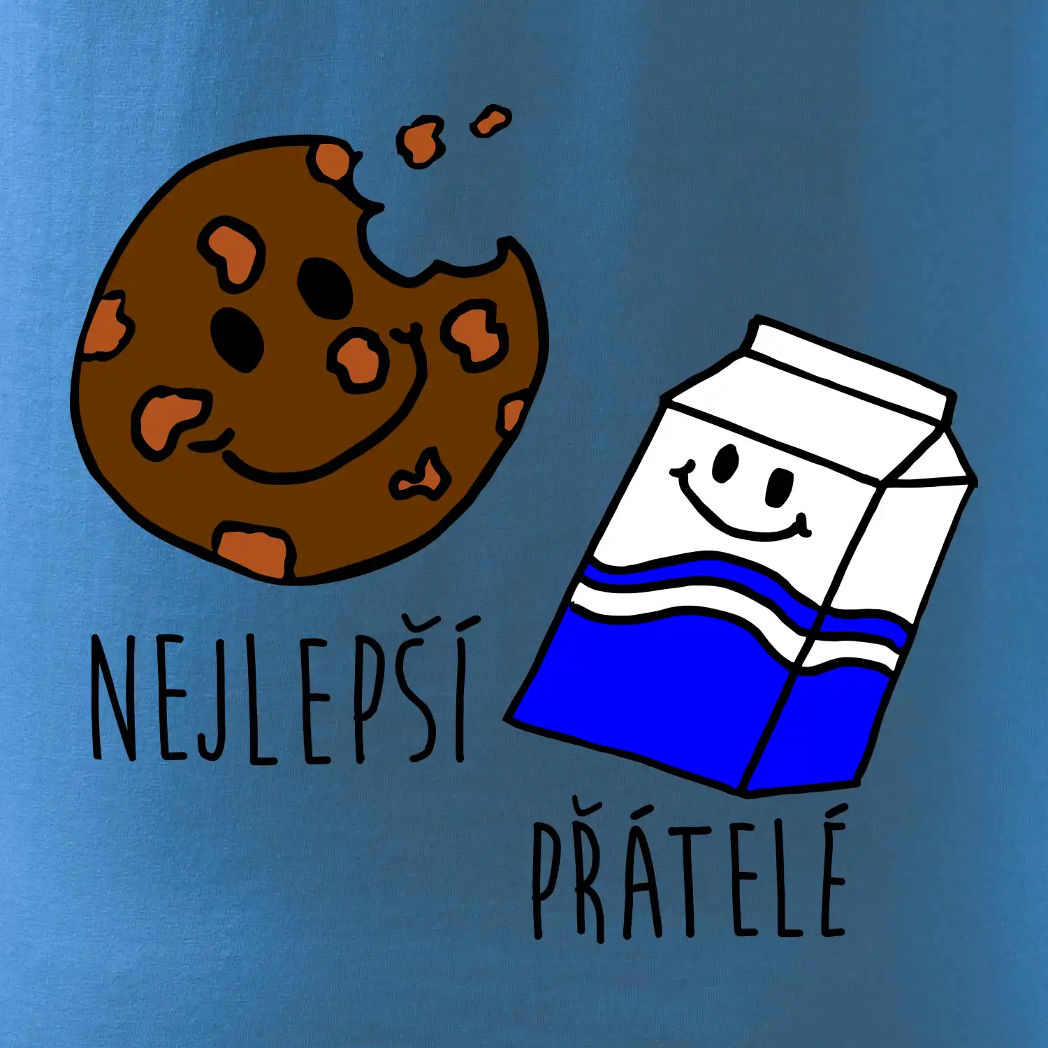 Nejlepší přátelé - Sušenka a mléko