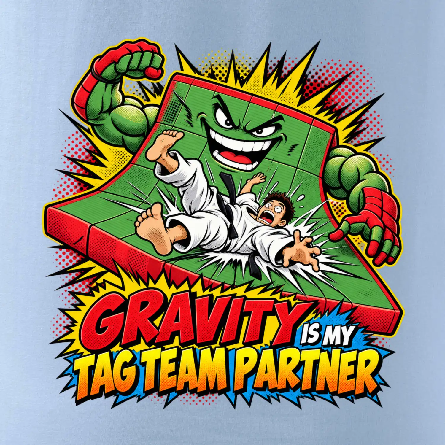 Gravity is my tag team partner