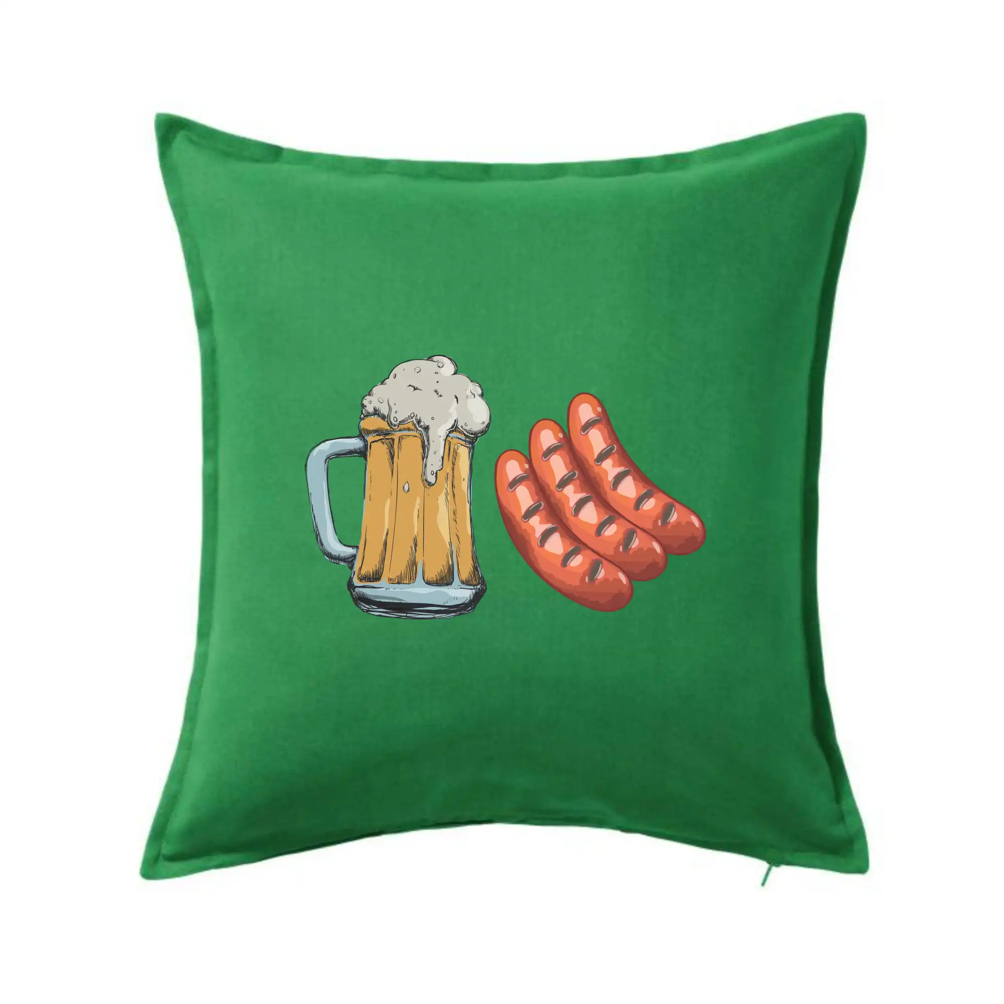 Pivo a klobása
