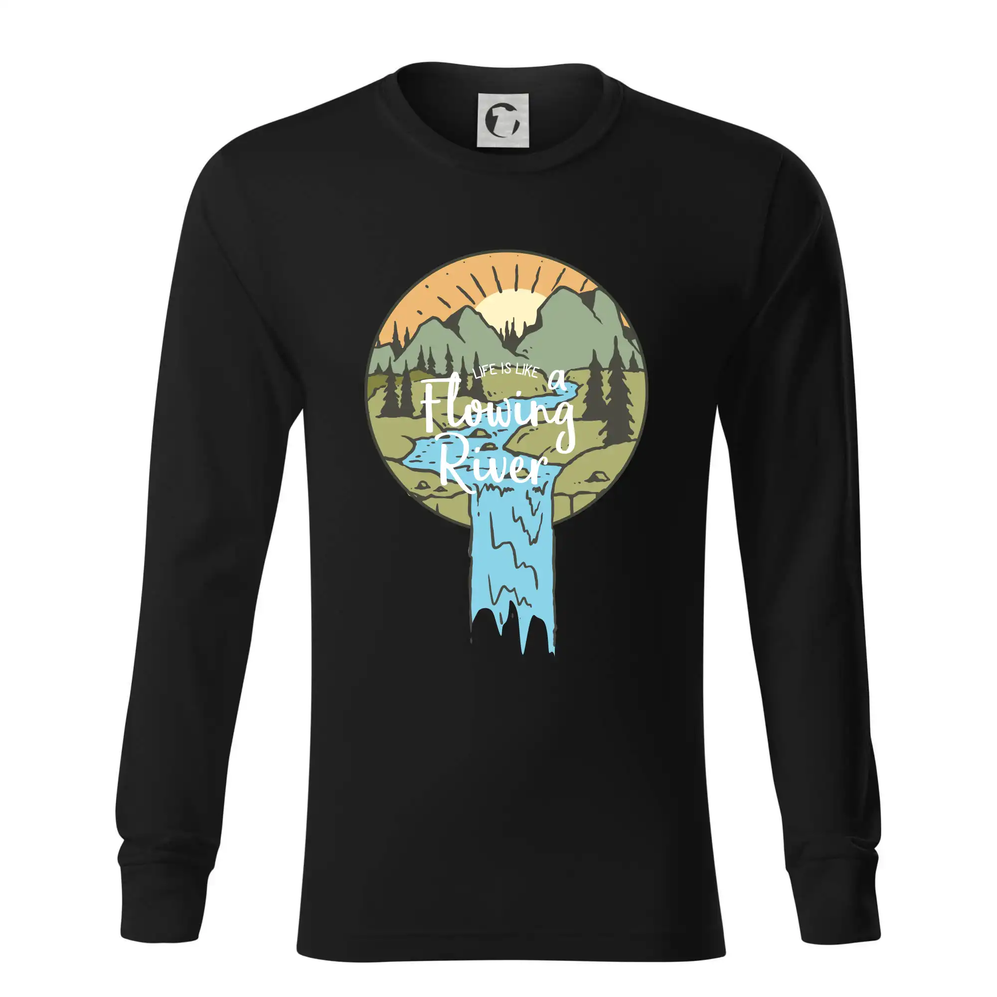 Life is like a Flowing river