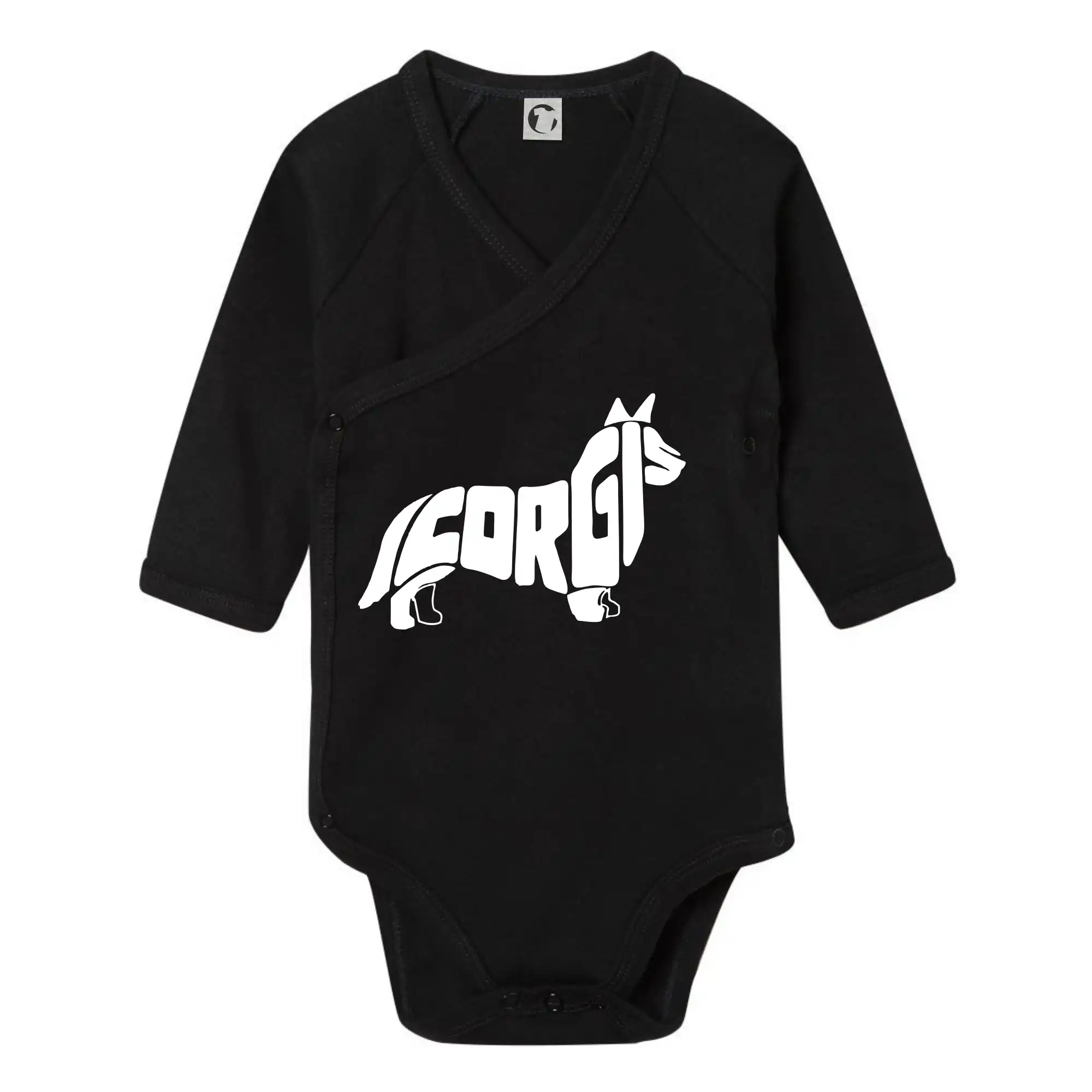 Corgi - nápis v těle