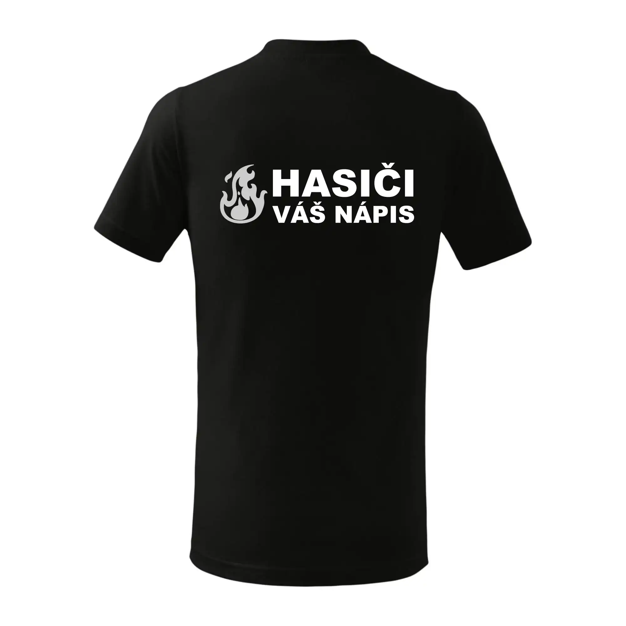 Hasiči REFLEXNÍ (oheň, Firesport, název sboru - vlastní nápis)