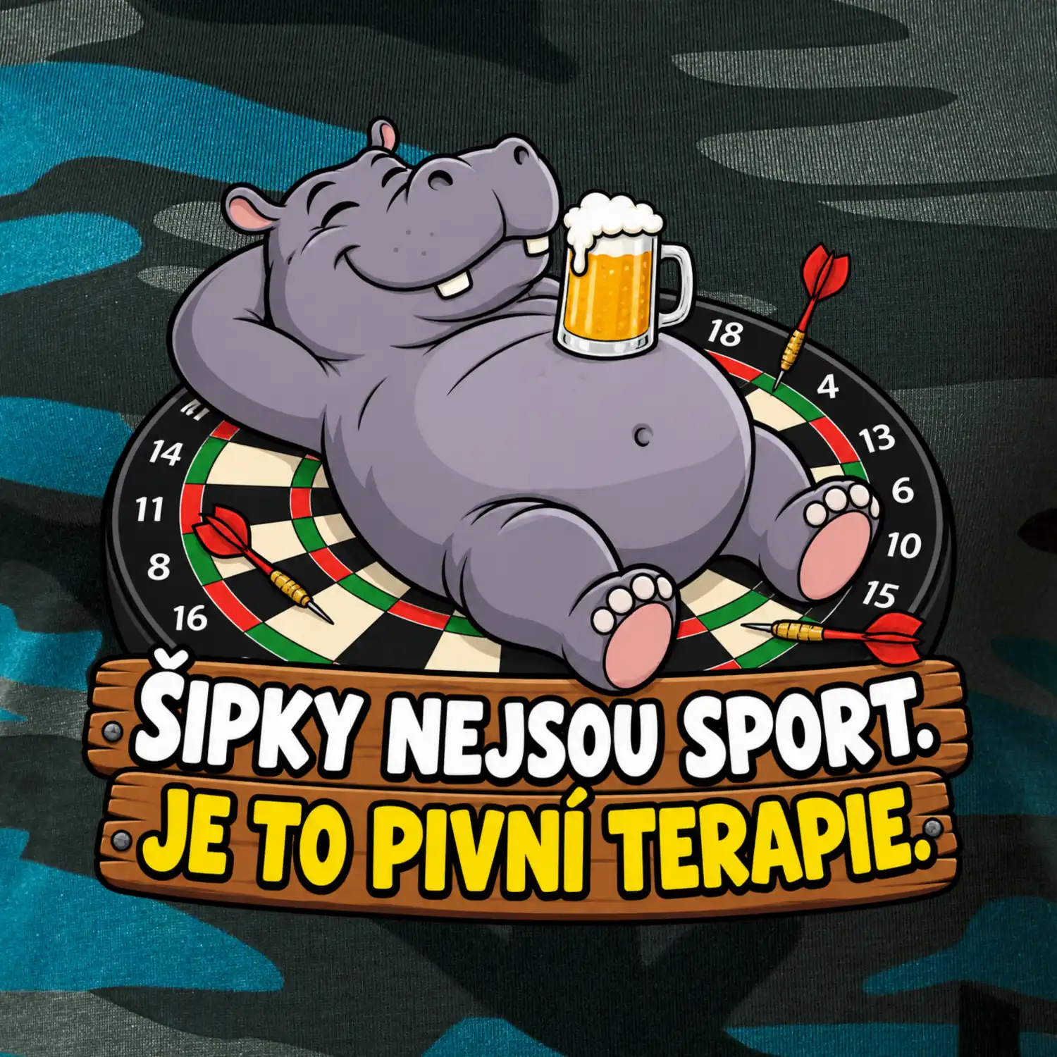 ŠIpky nejsou sport. Je to pivní terapie