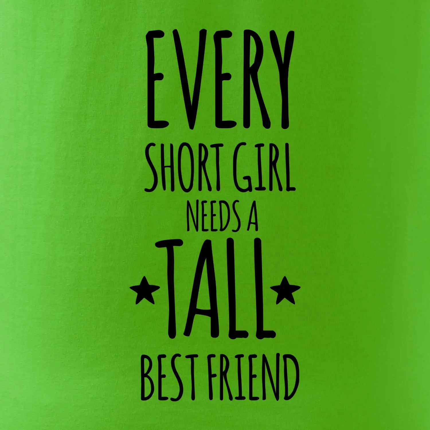 Every short girl needs a tall best friend