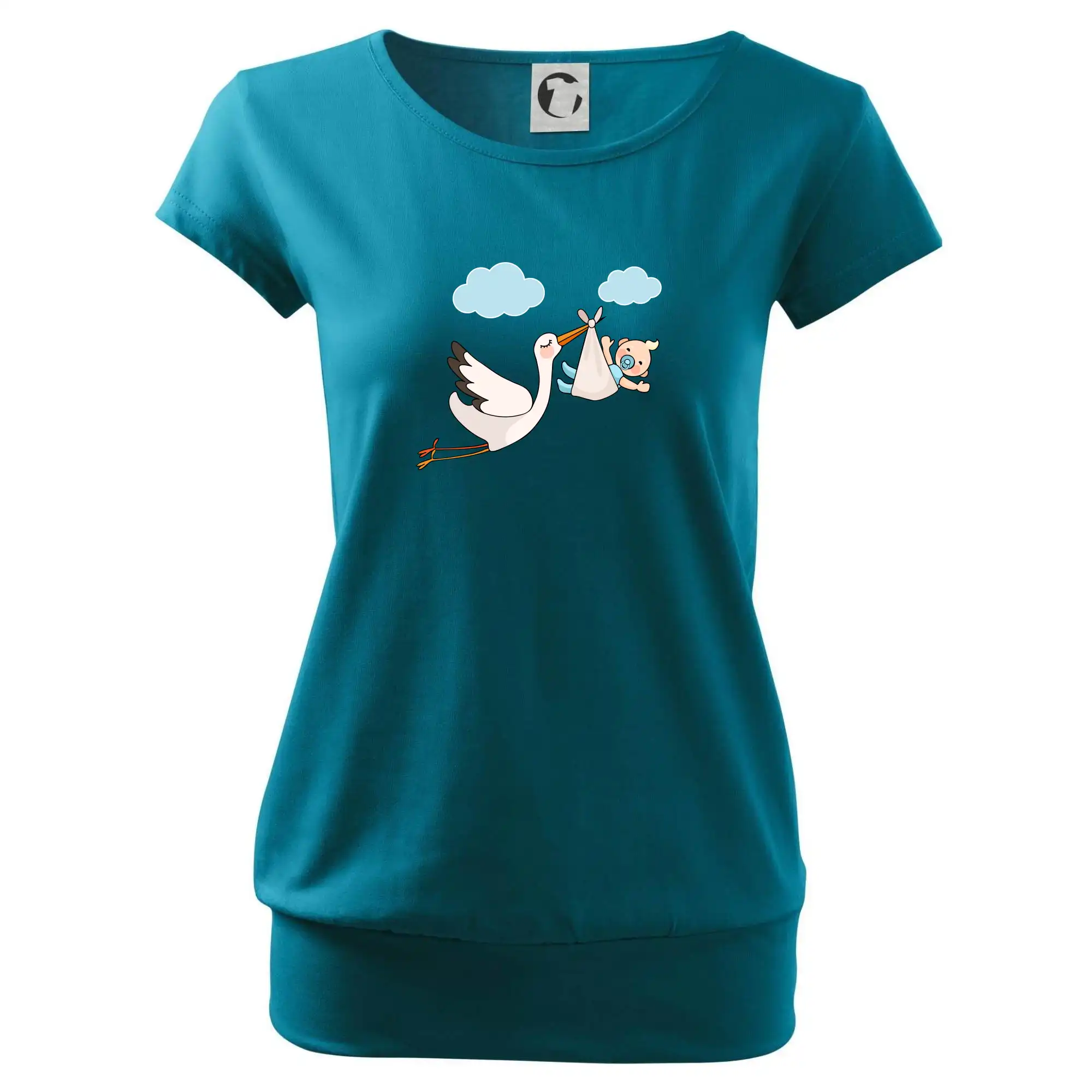 Čáp čekáme miminko - kluk