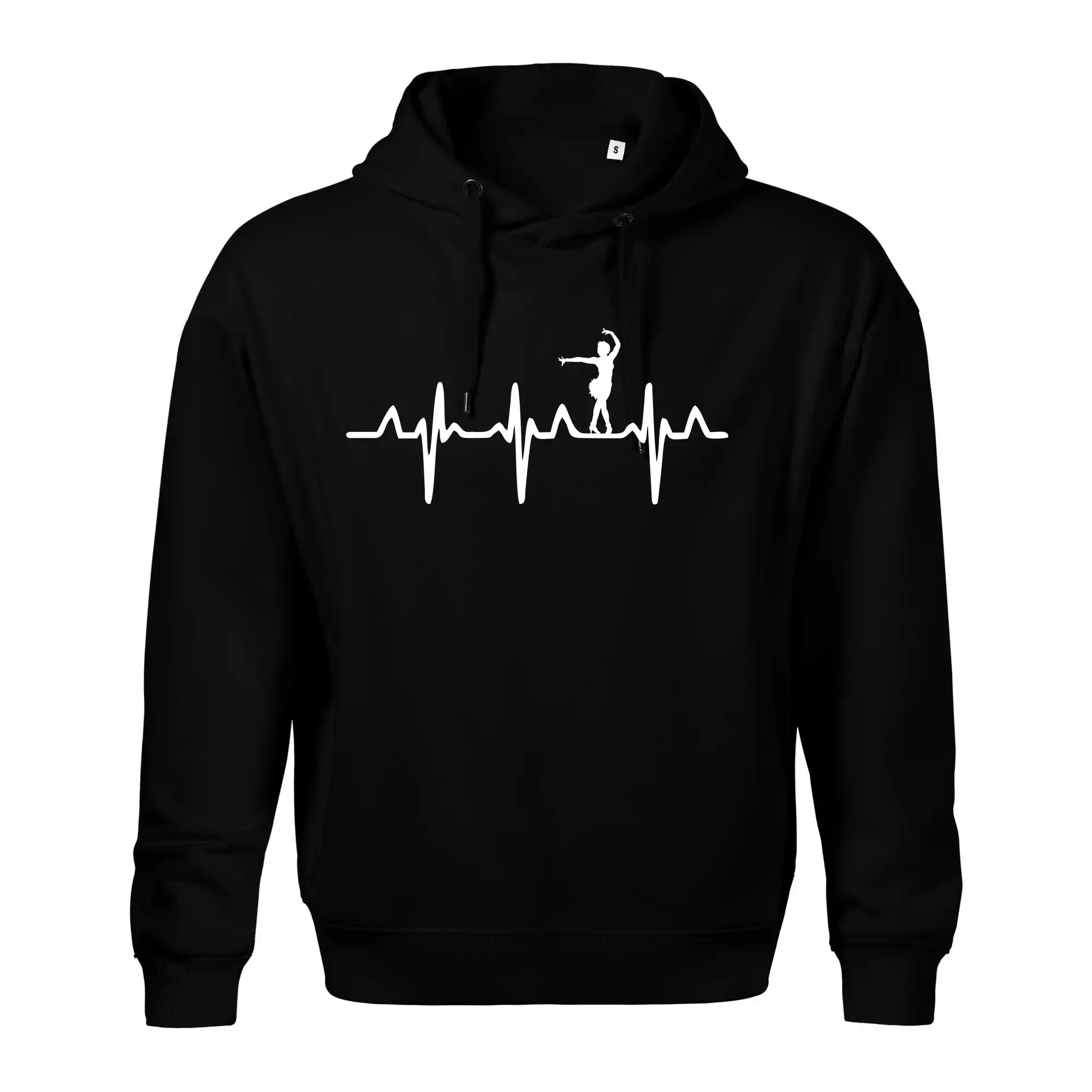 EKG tanečnice salsy
