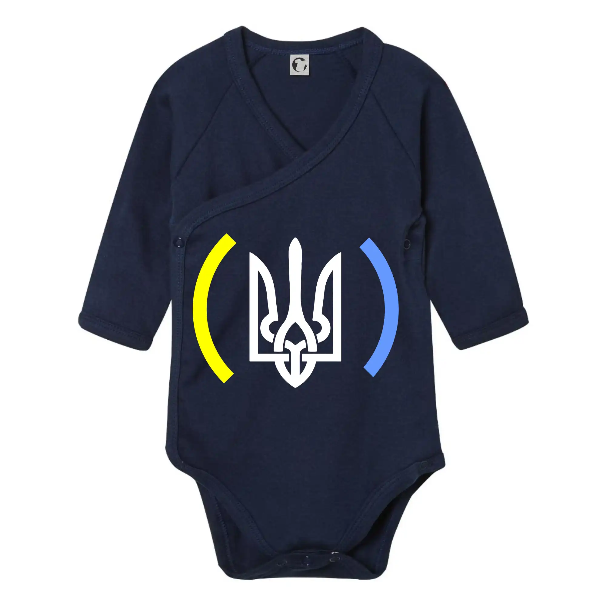Ukrajina trojzubec s barvami