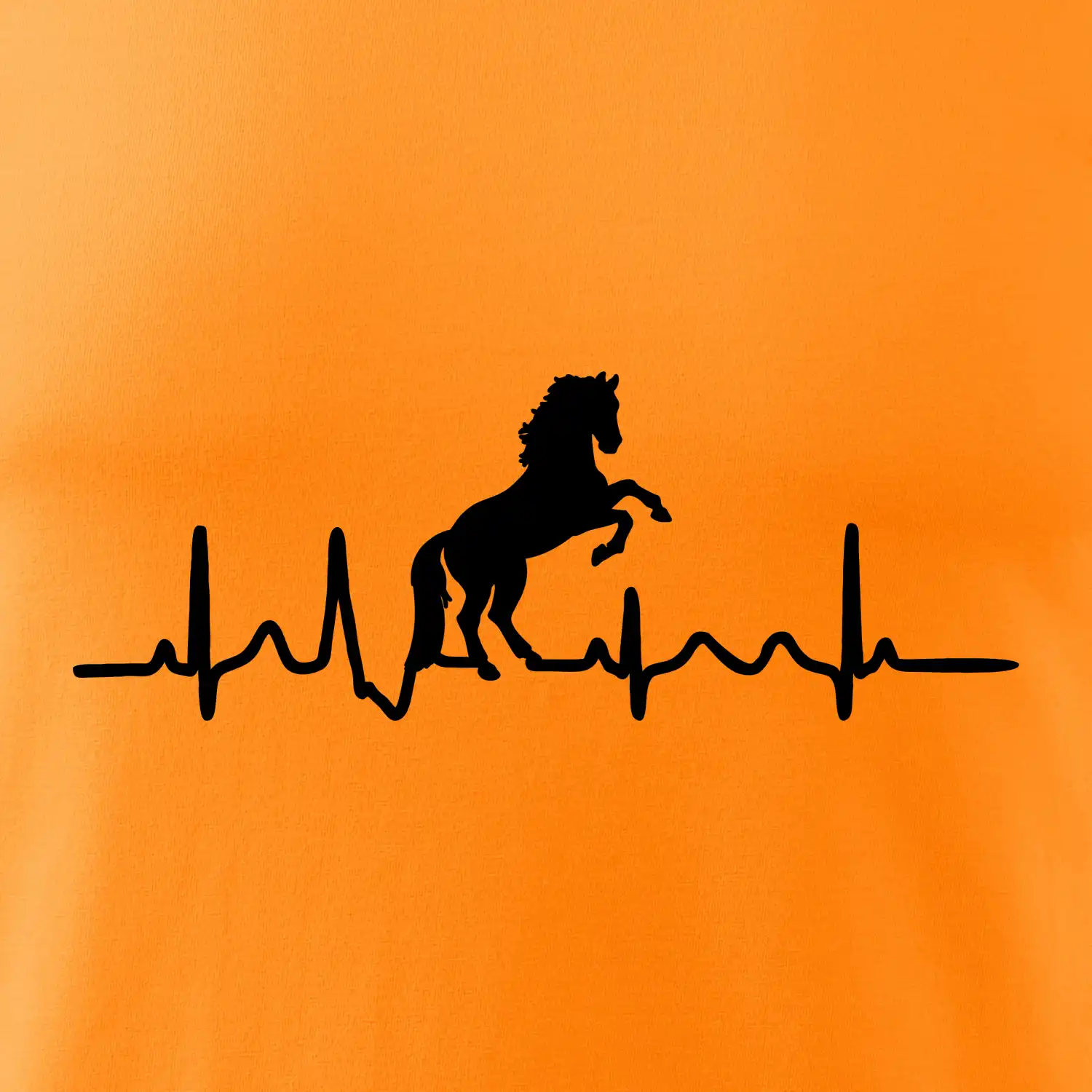 Ekg kůň ikona