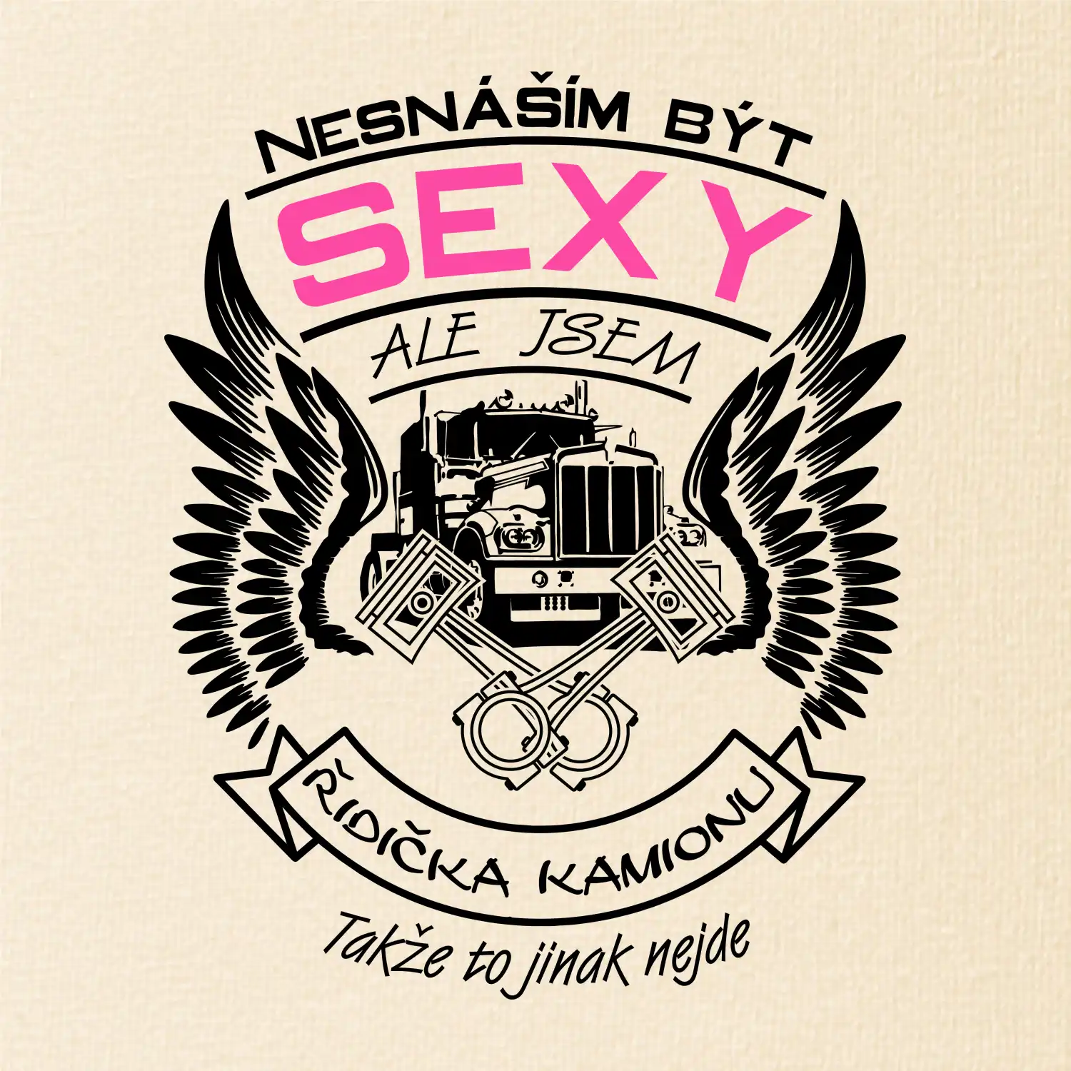 Nesnáším být sexy - řidička kamionu