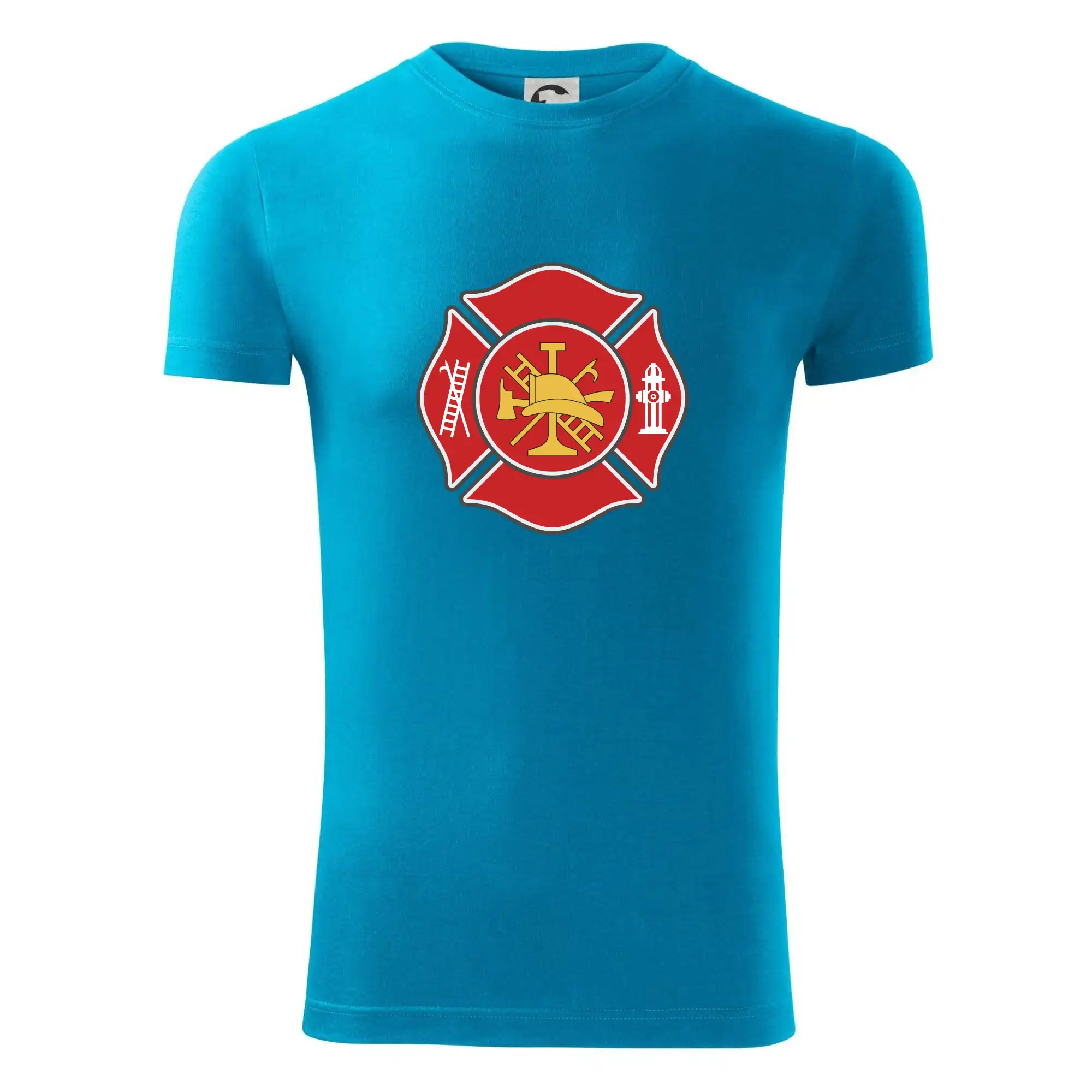 Fire department logo červené