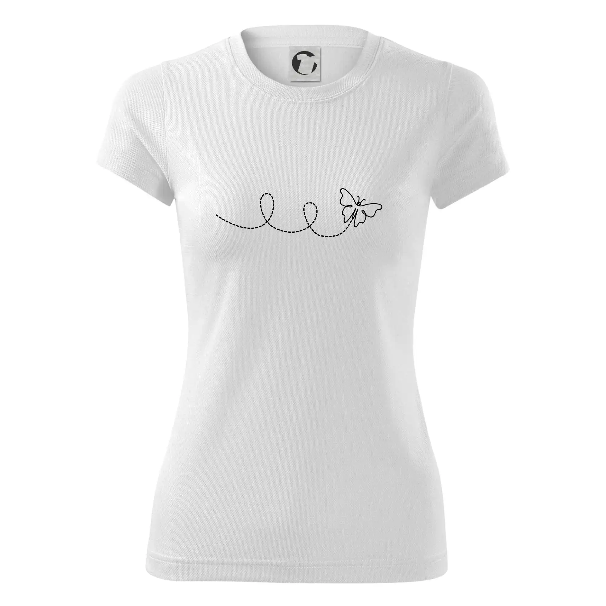 Dráha letu motýla - smyčka