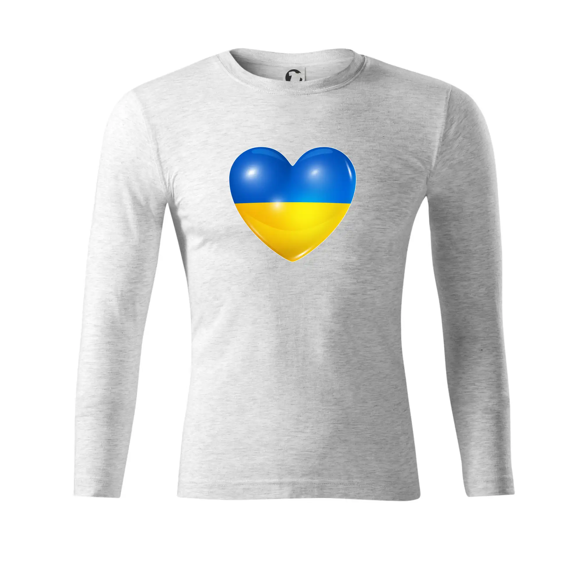 Ukrajina srdce vlajka