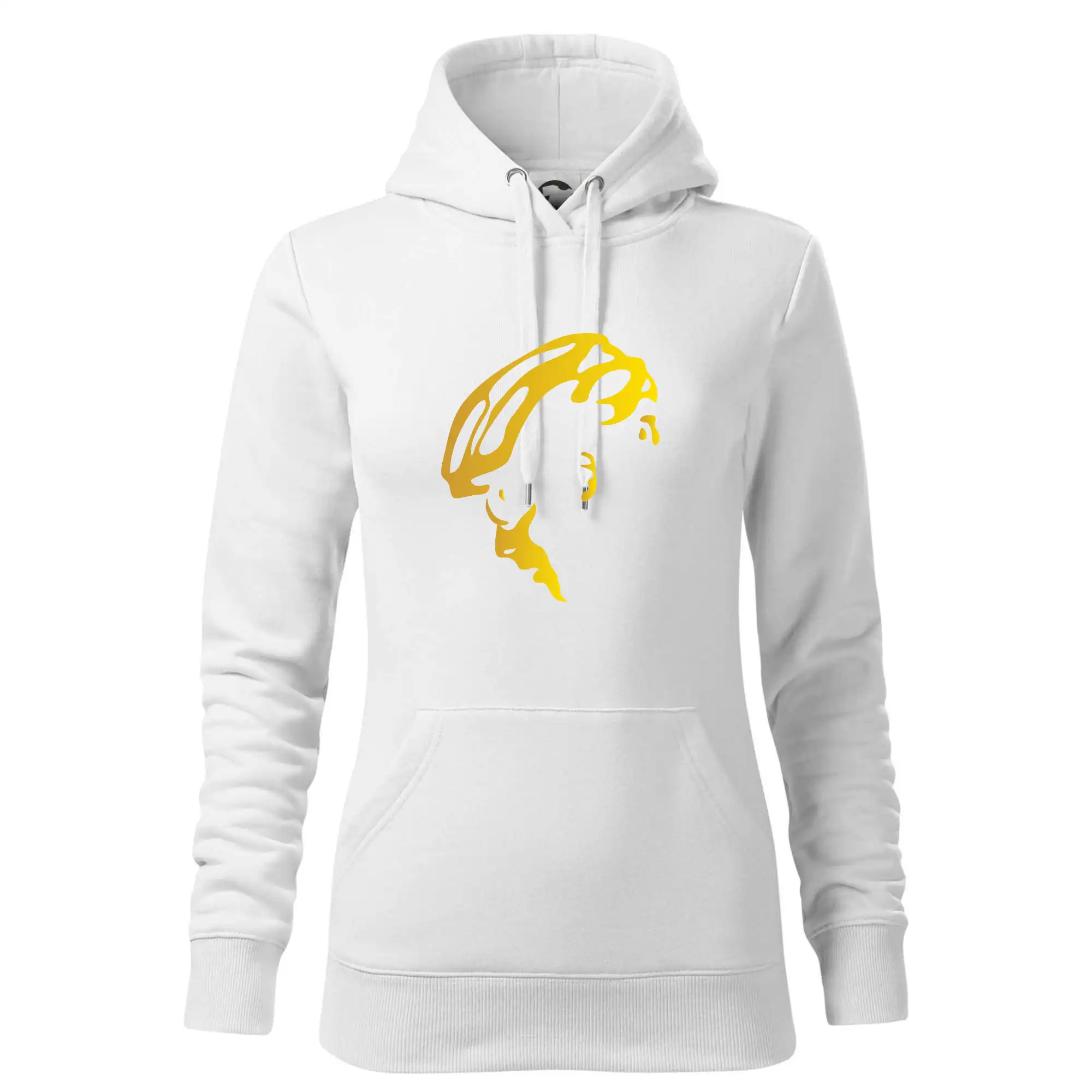 Hlava cyklista zlatá