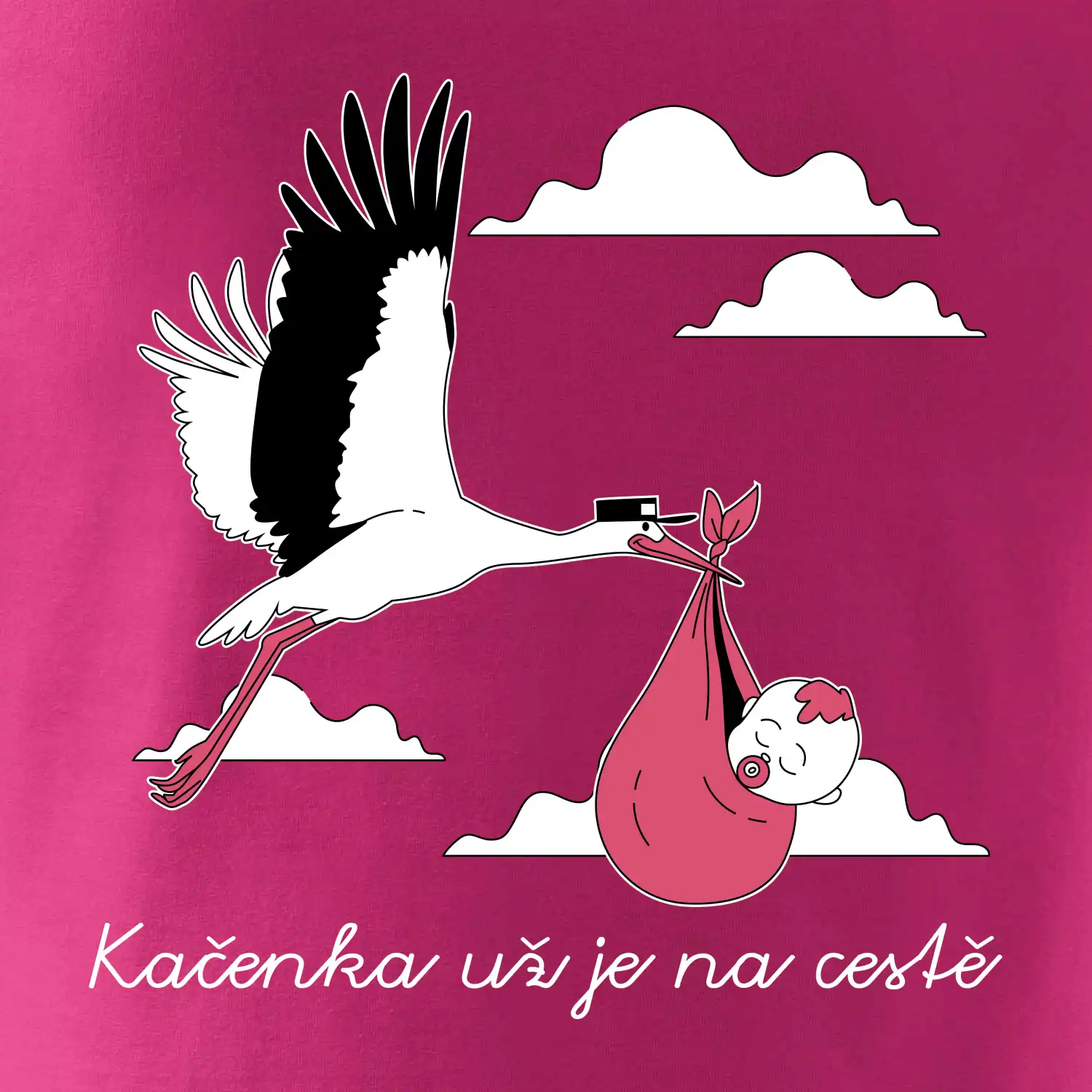 Holčička už je na cestě - Vaše jméno