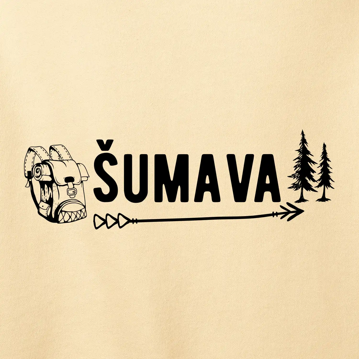 Šumava nápis