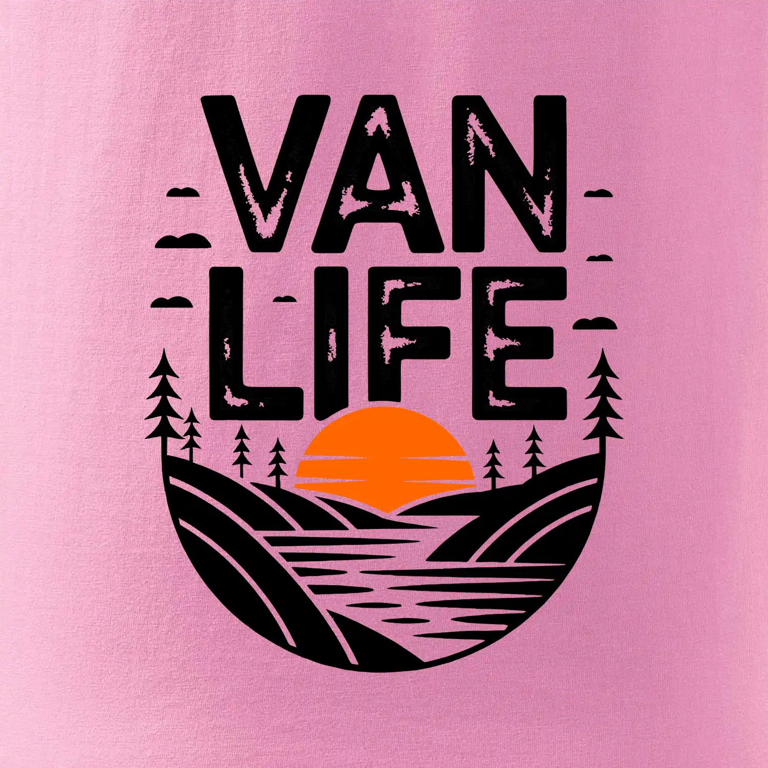 Van life a  Západ slunce