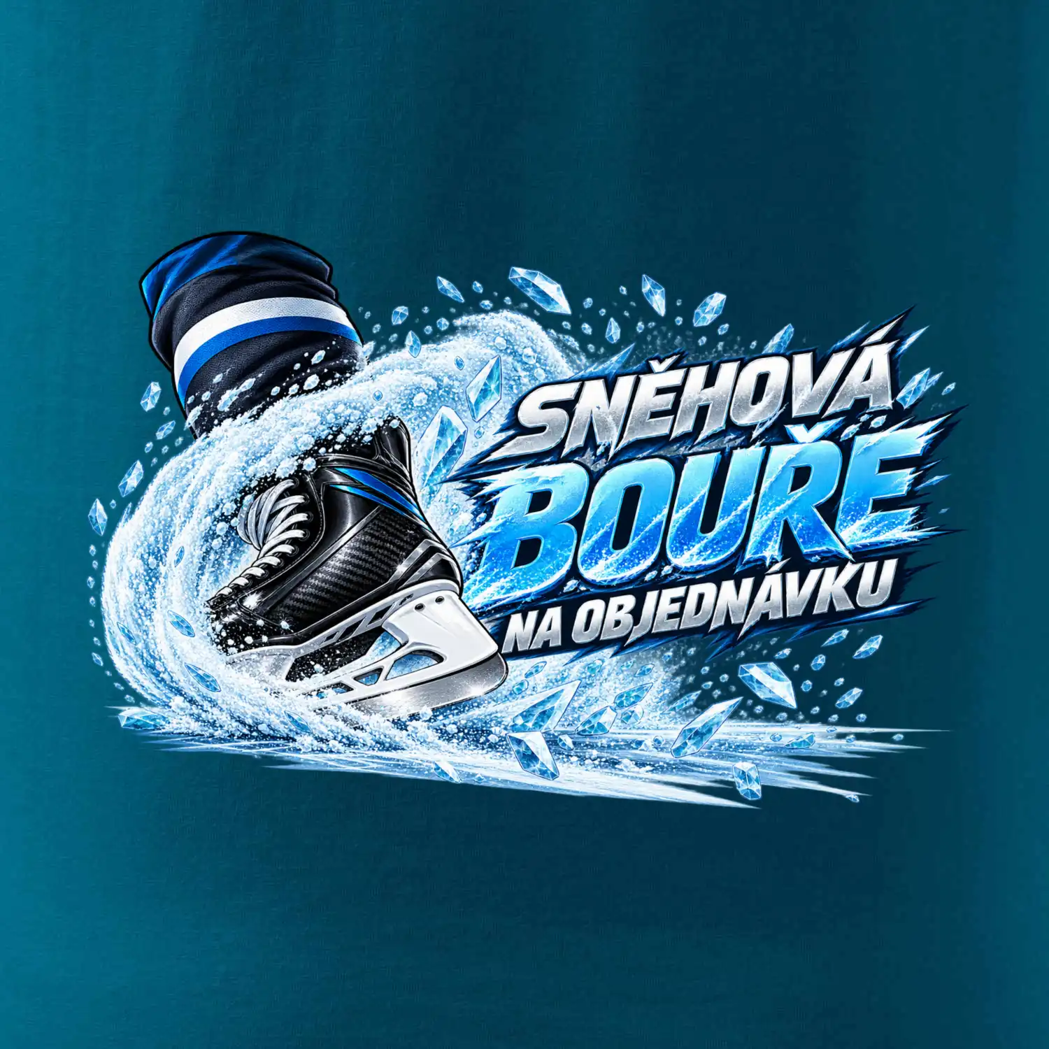 Hokejová sněhová bouře