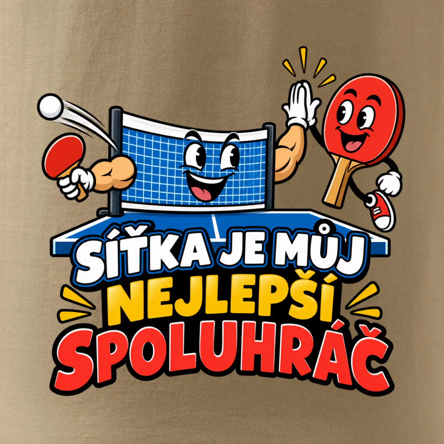 Síťka je můj nejlepší spoluhráč