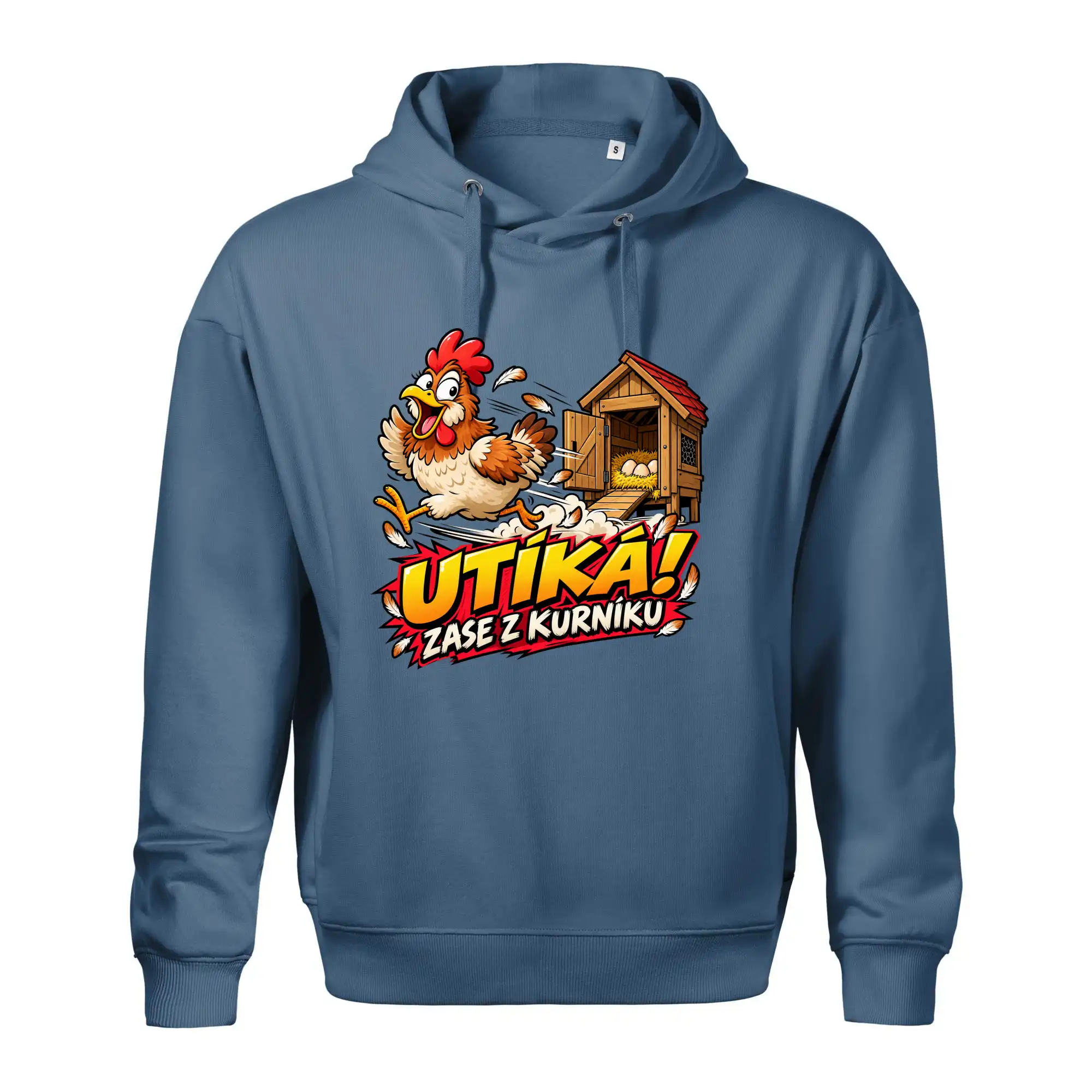 Útěk slepice z kurníku