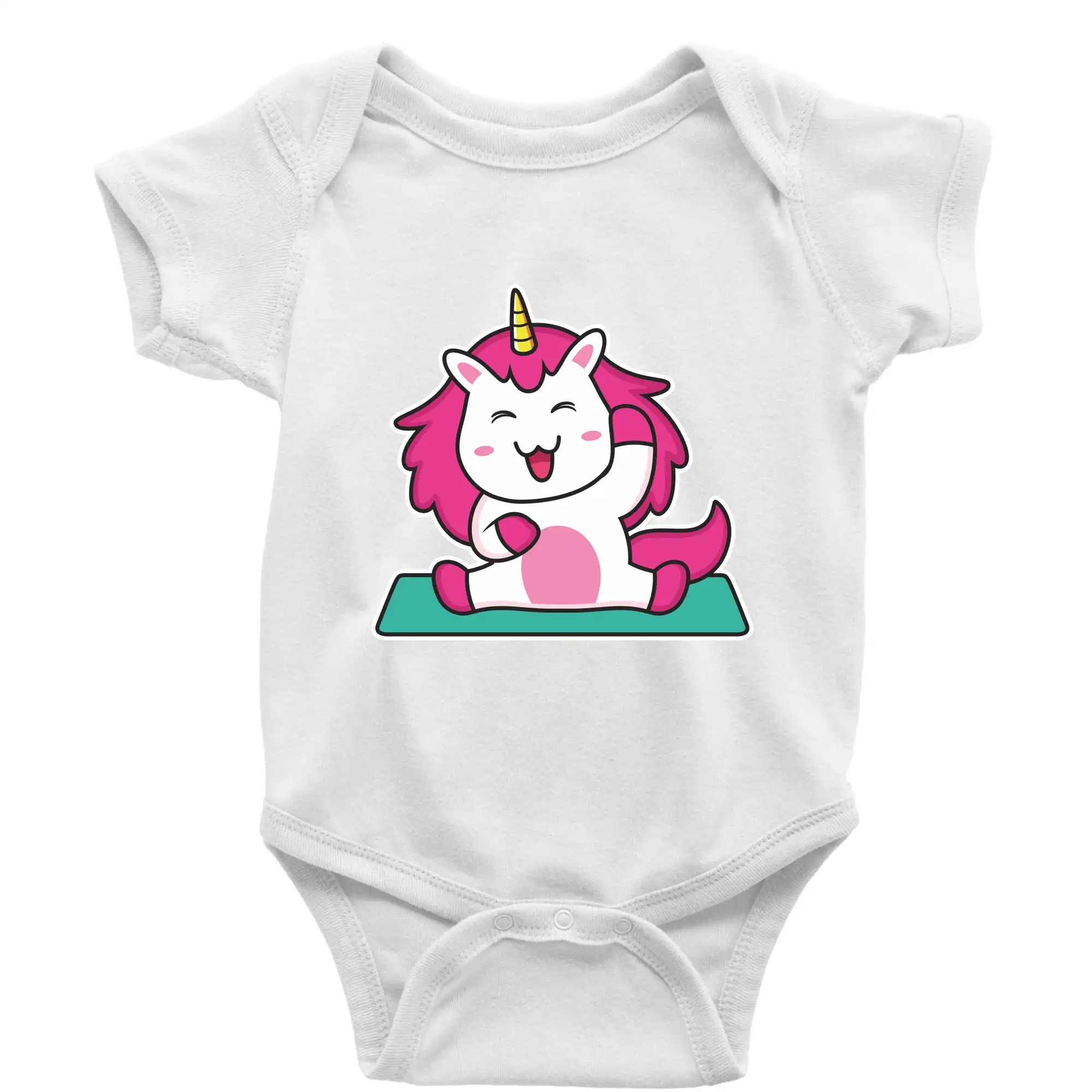 Yoga veselý jednorožec