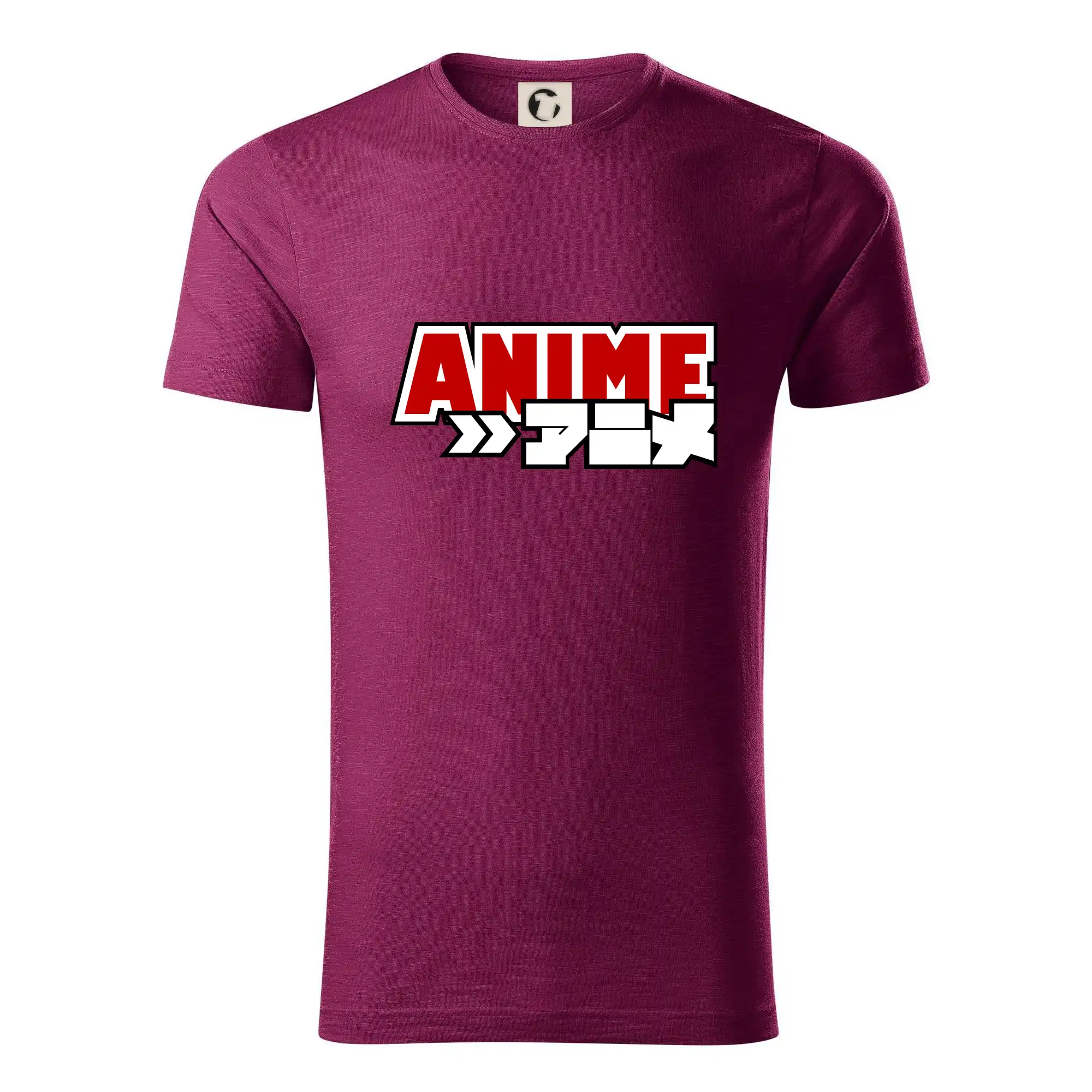 Anime nápis červený