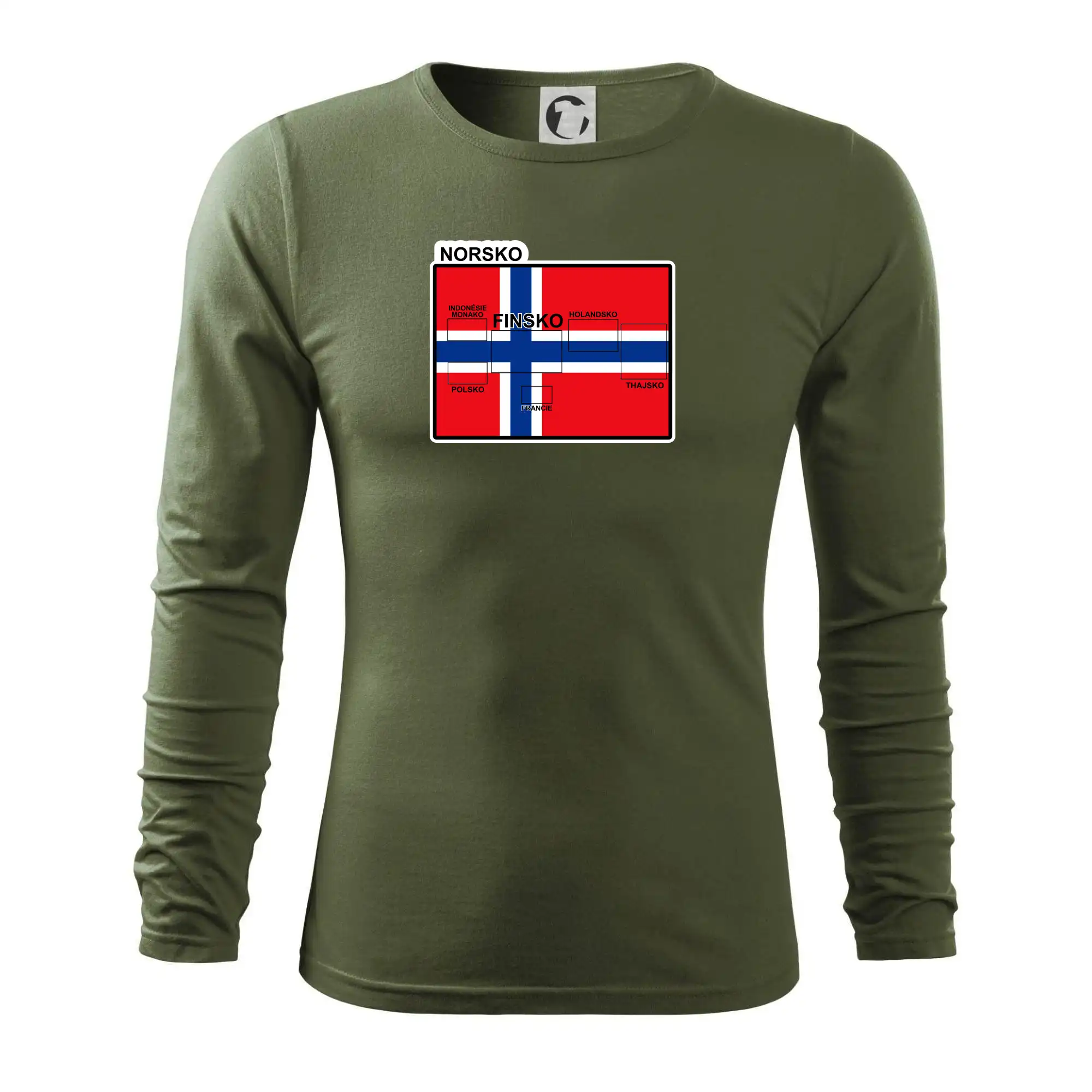 Norsko vlajka další státy