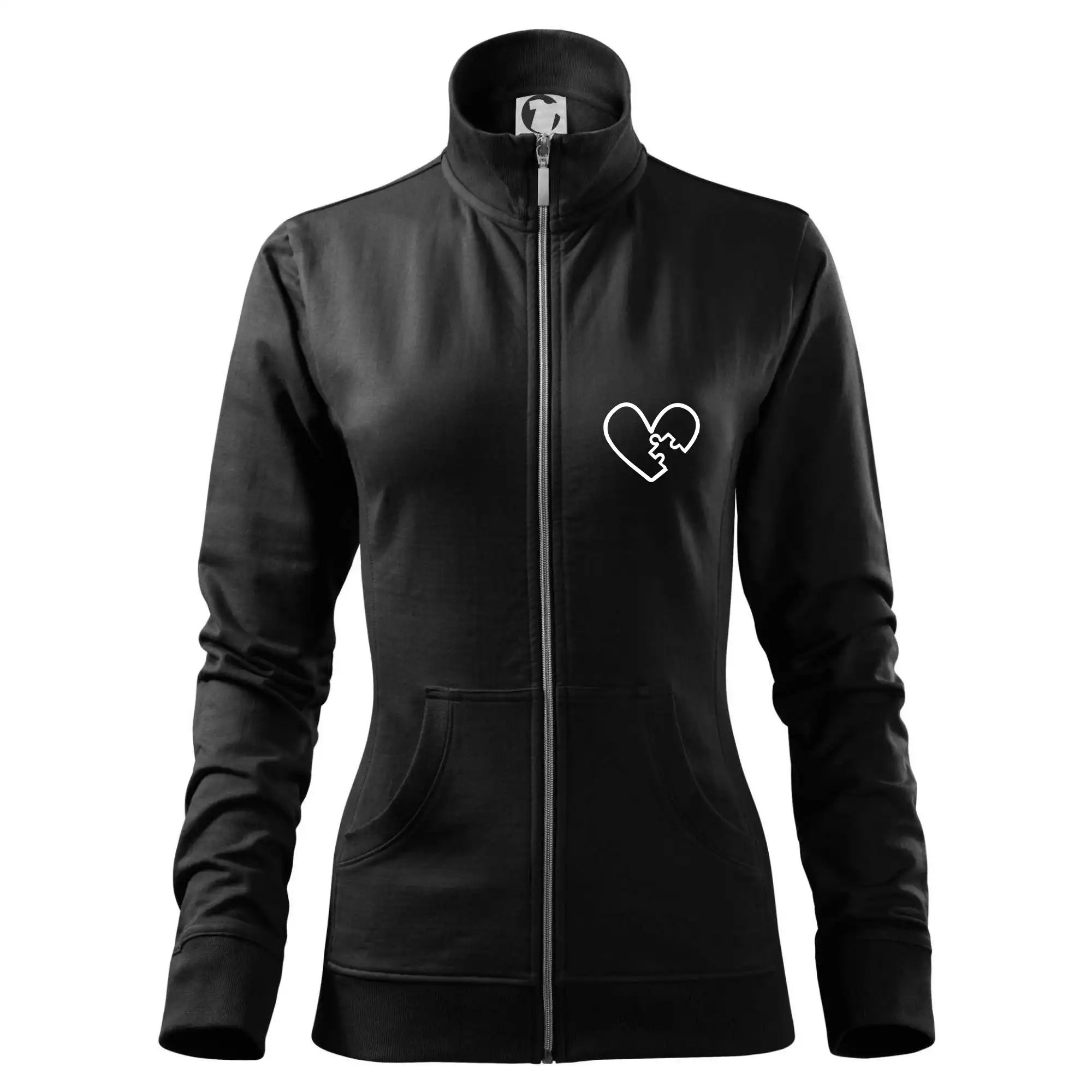 Párova mikina - srdce puzzle doplňuješ mě