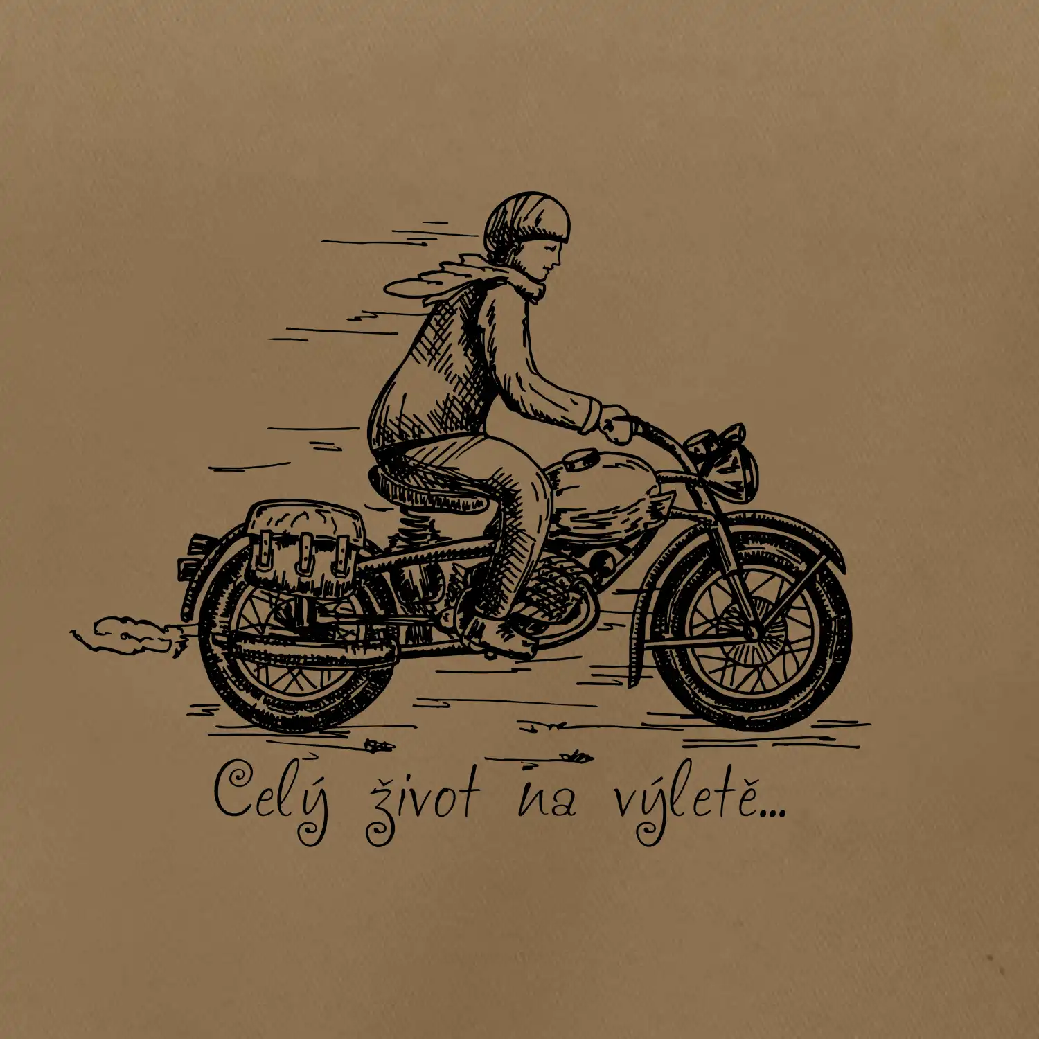 Celý život na výletě - motorka