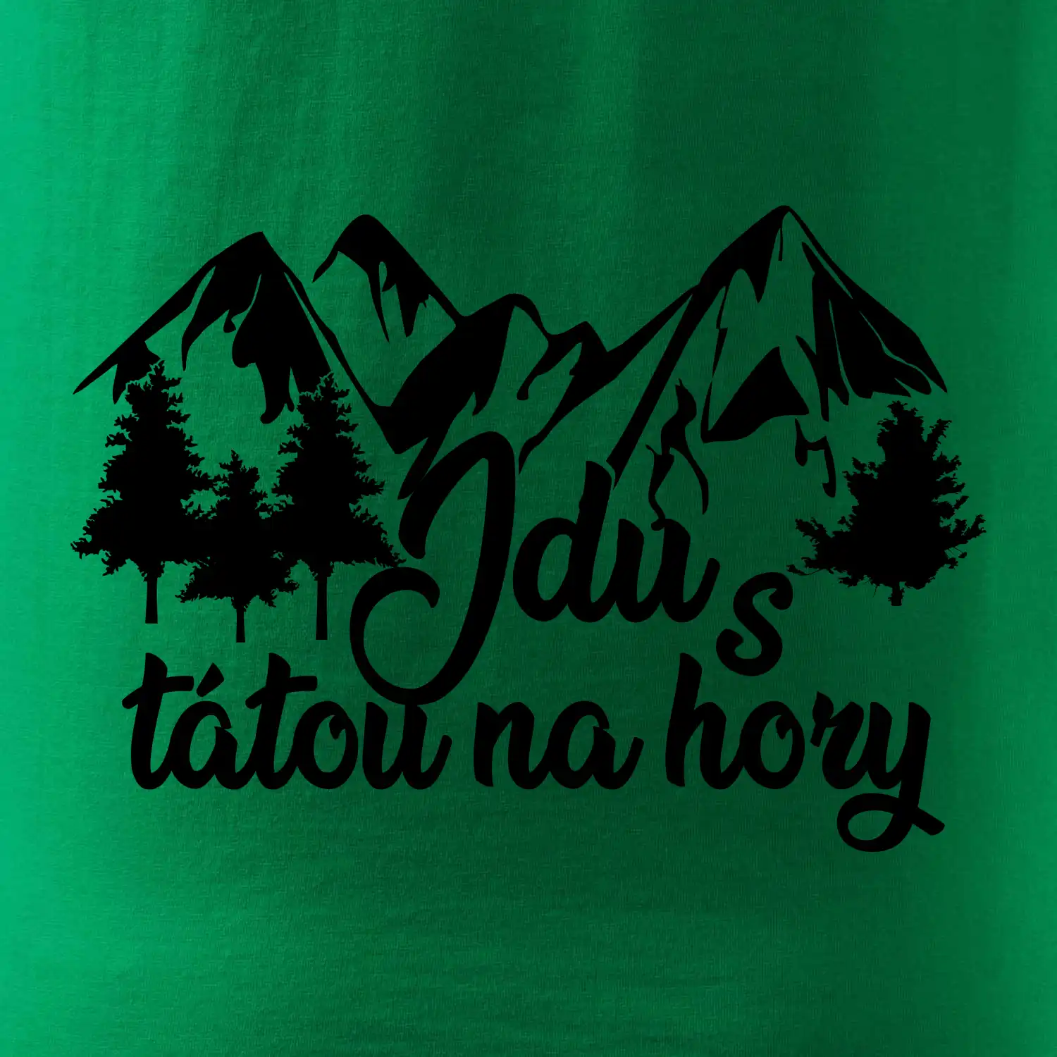 Jdu s tátou na hory