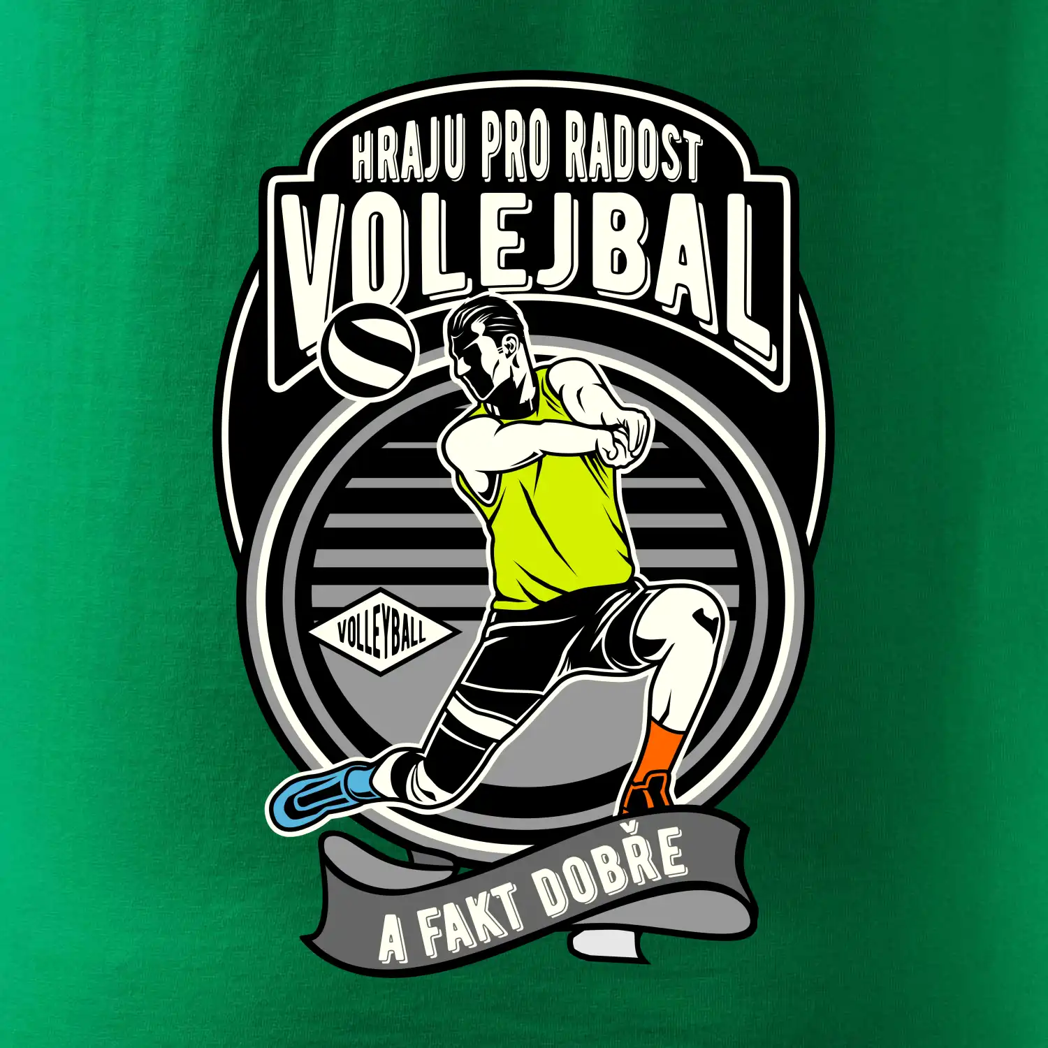 Hraju pro radost volejbal a fakt dobře