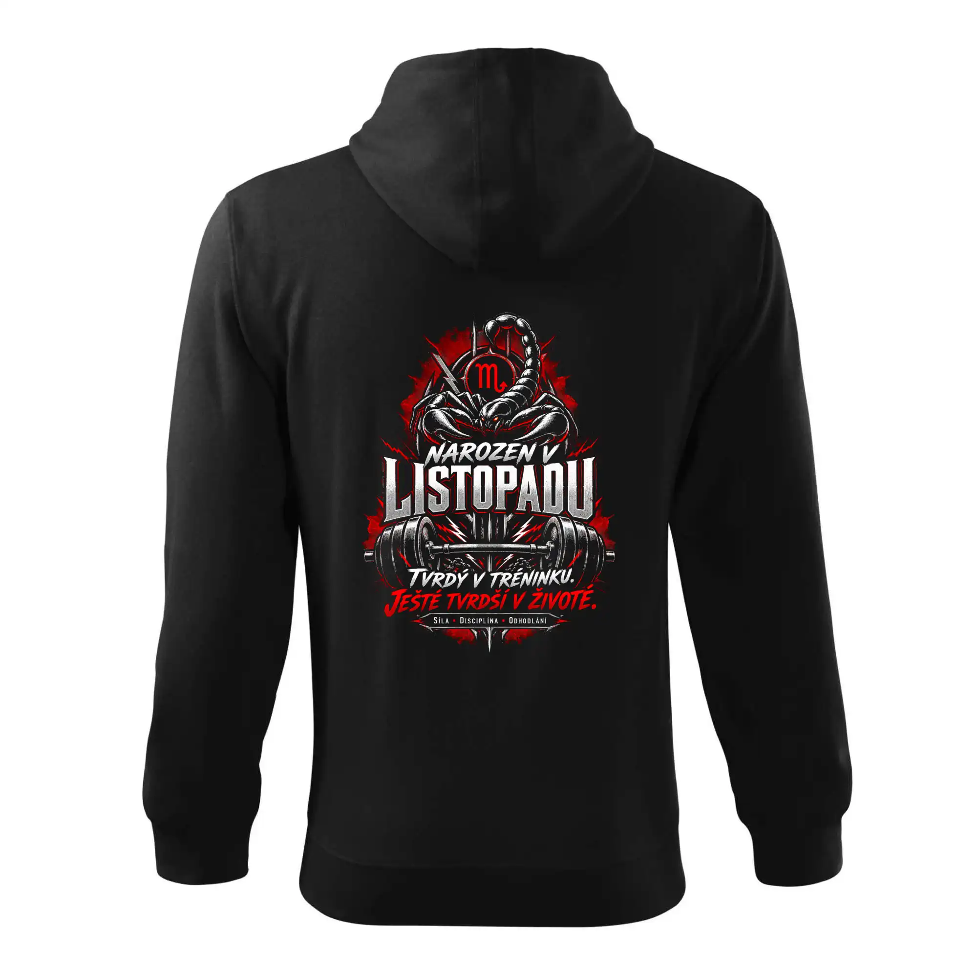 Narozen v listopadu štír a posilování