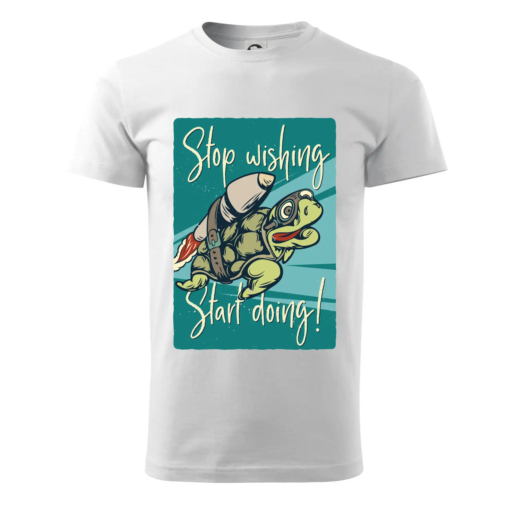 Stop wishing start doing želva