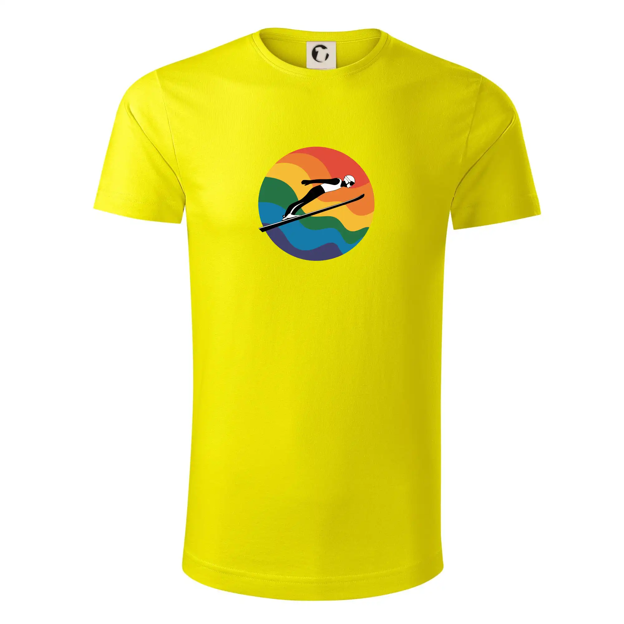 Skokan na lyžích v kruhu