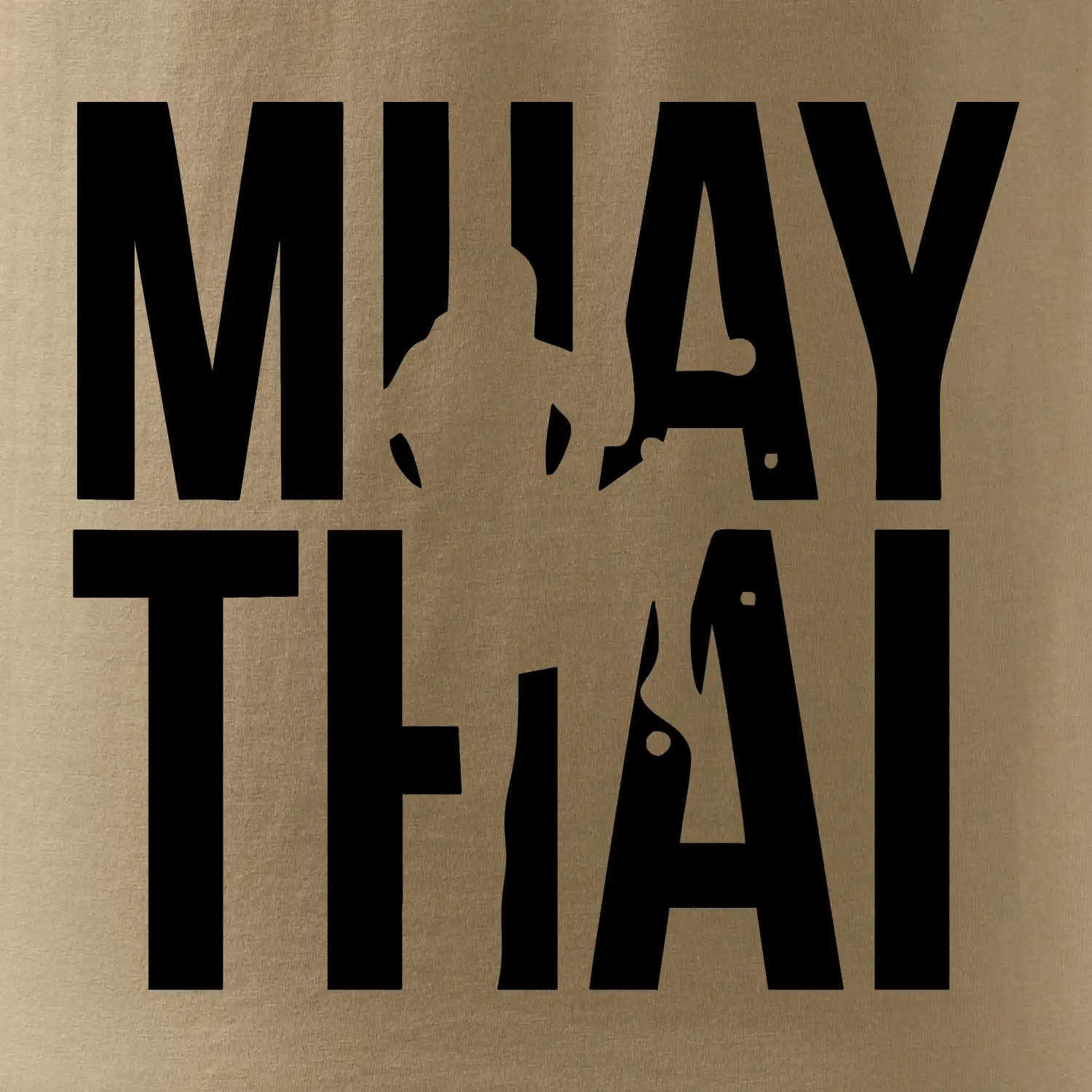 Nápis Muay Thai
