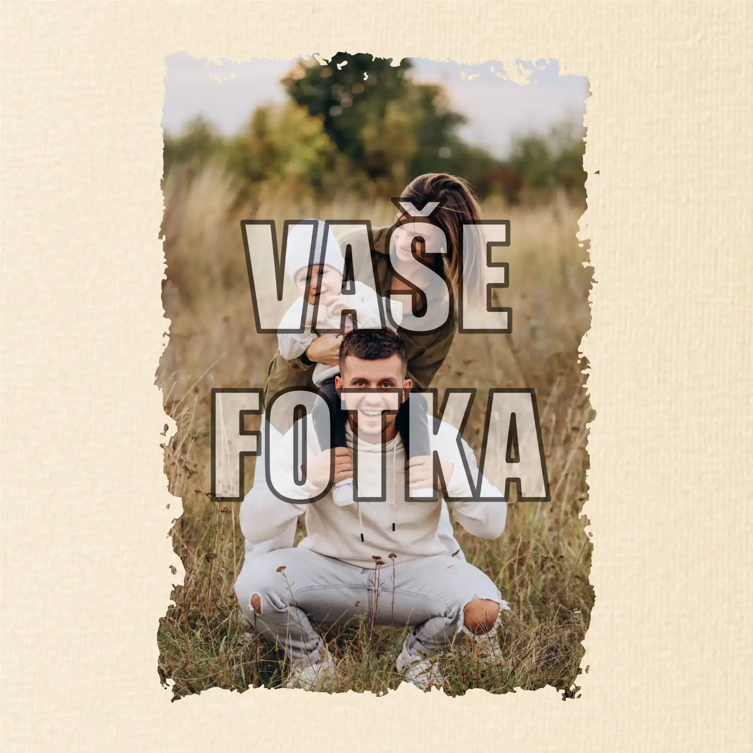 Triko s vlastní fotkou