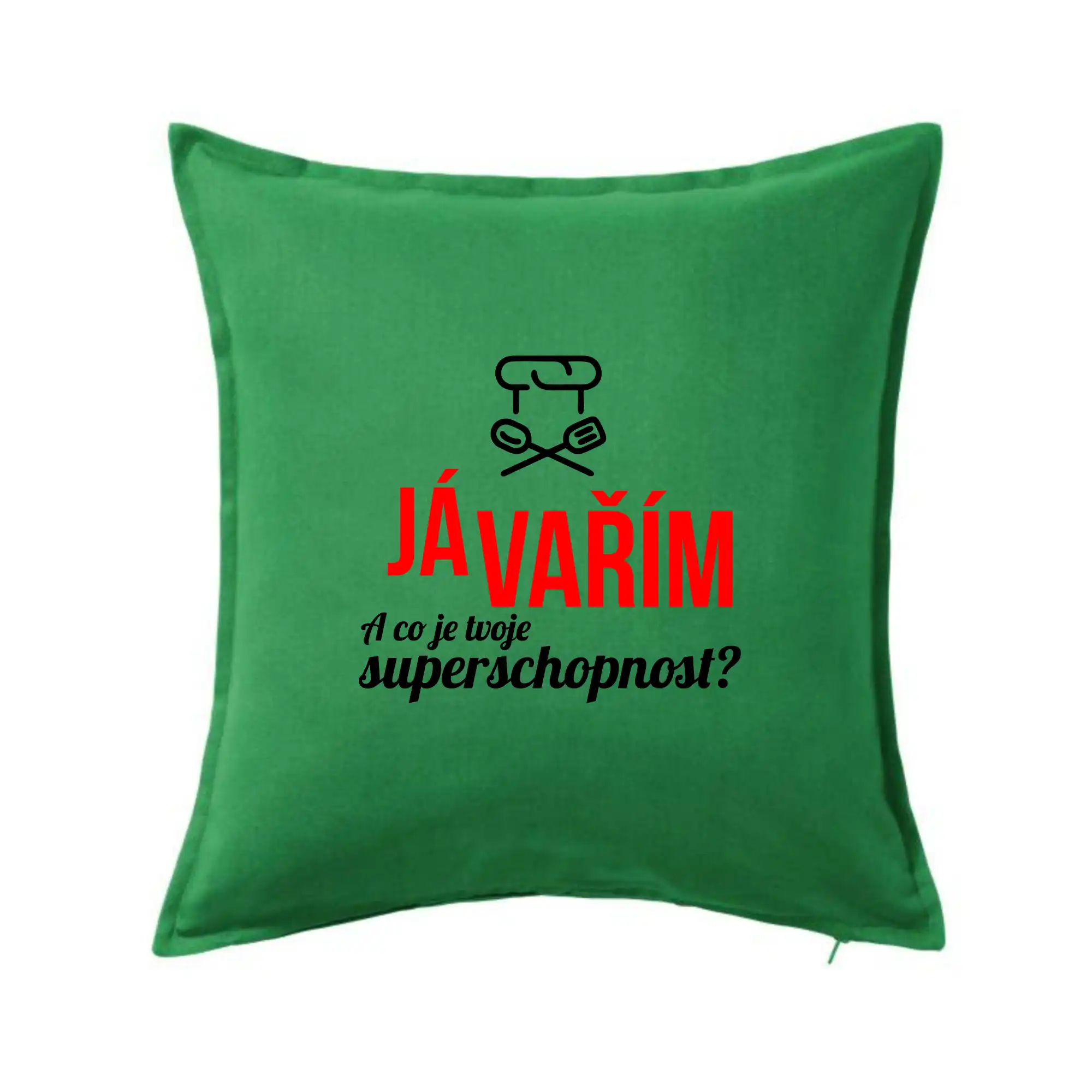 Já vařím - tvoje superschopnost? rovný nápis