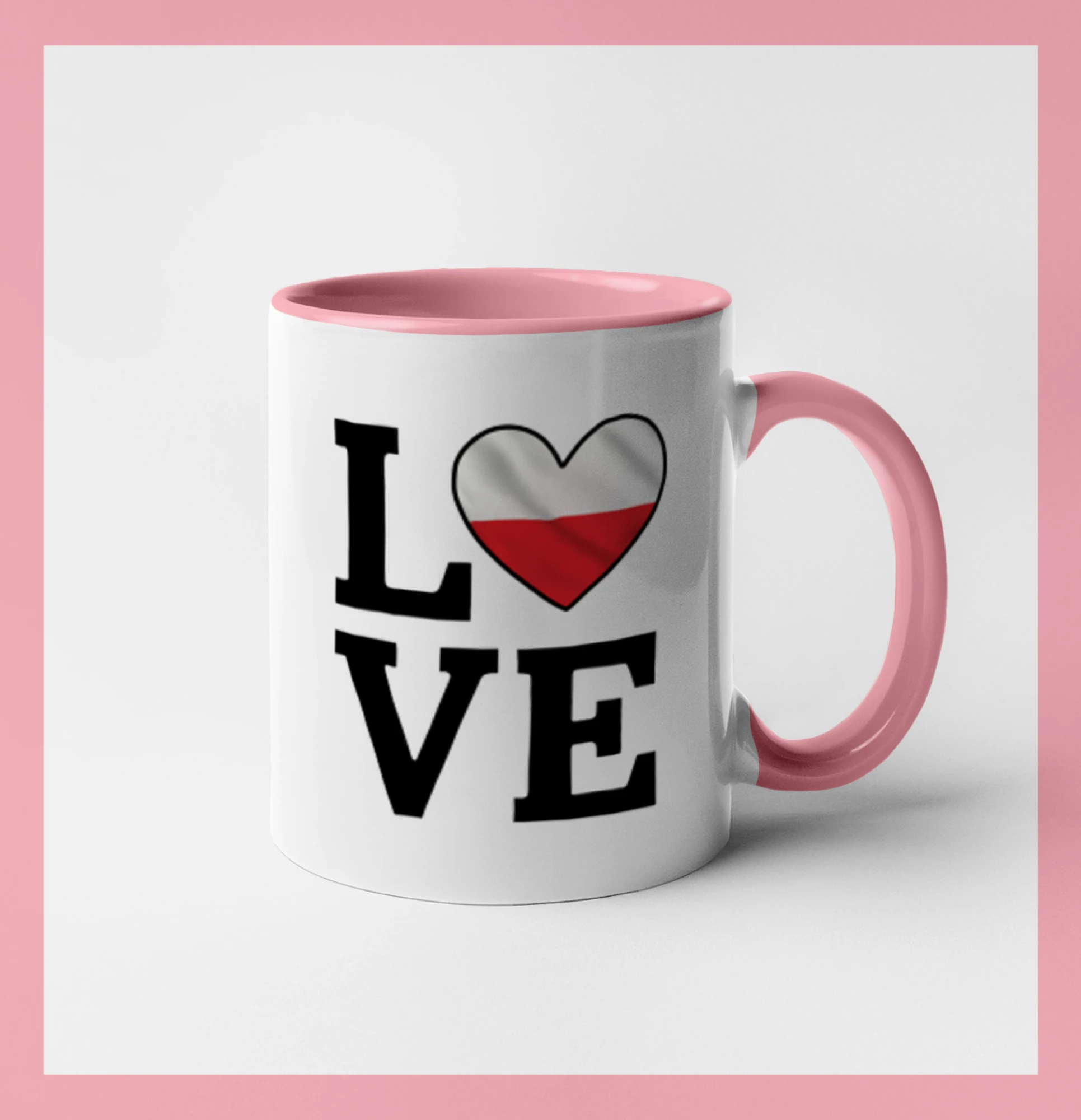 Love Polská vlajka