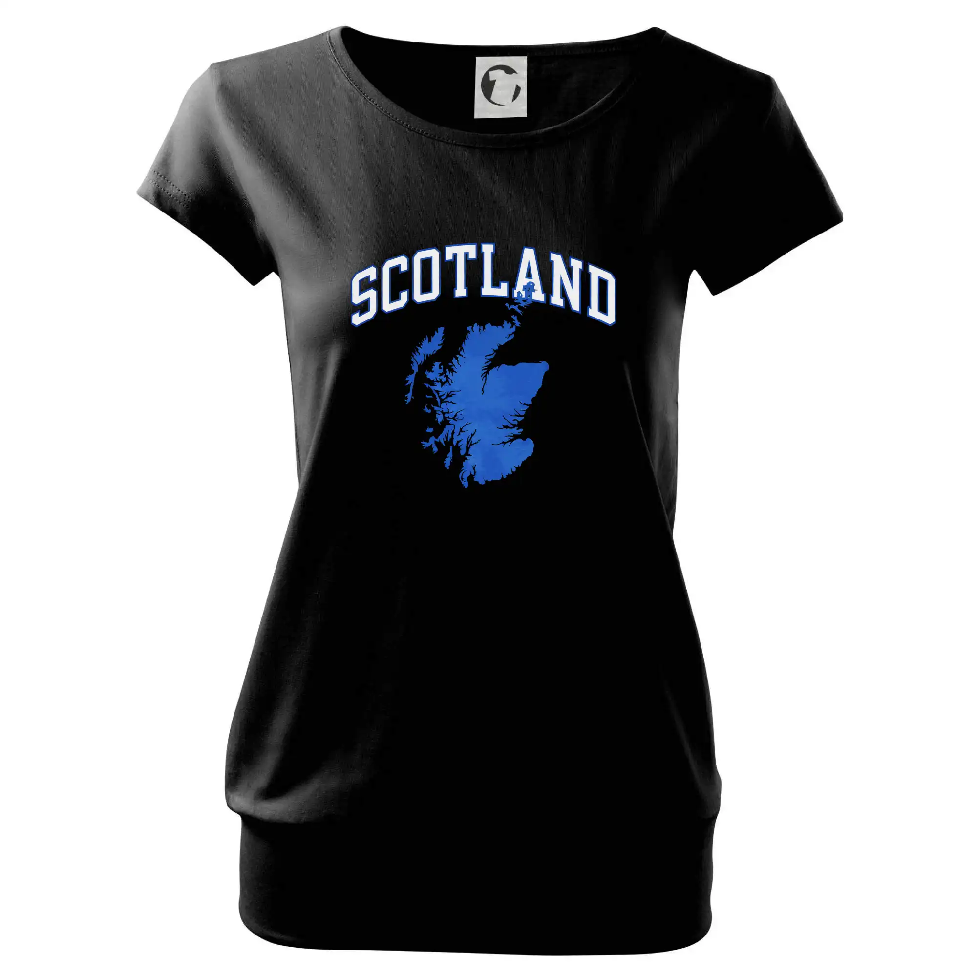 Scotland nápis s mapou