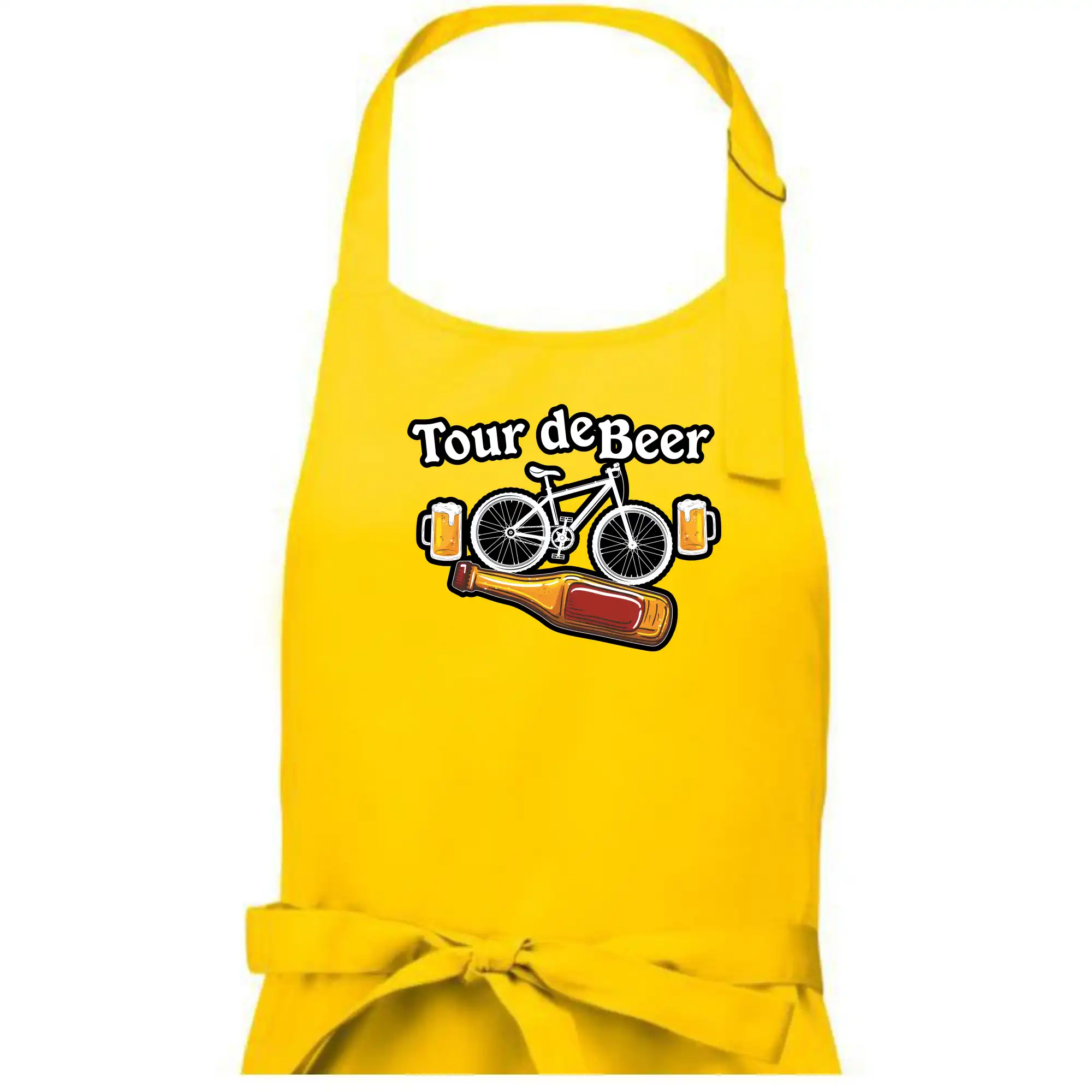 Tour de beer - kolo - pivo a nápis na zádech
