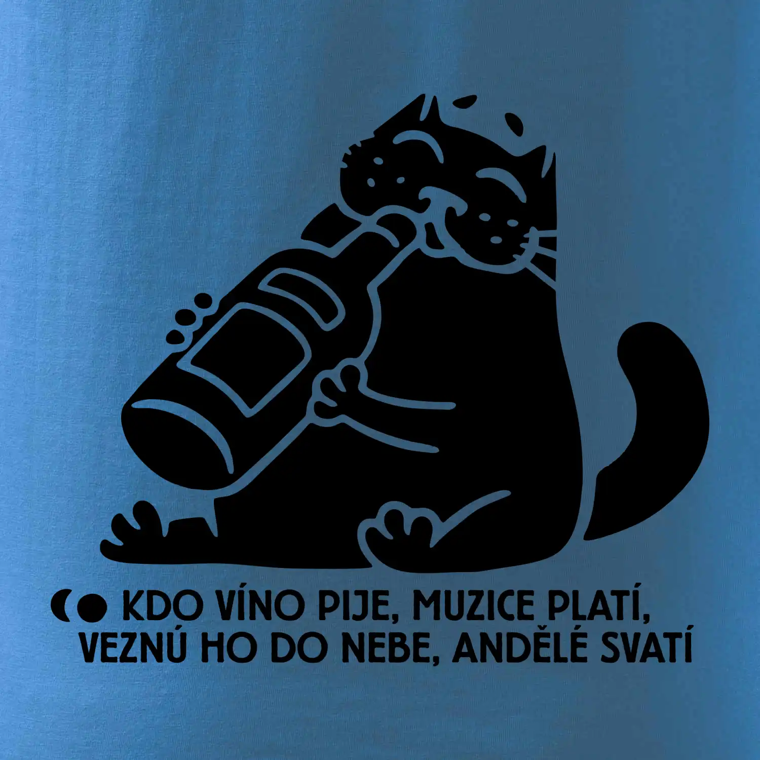 Kdo víno pije a muzice platí