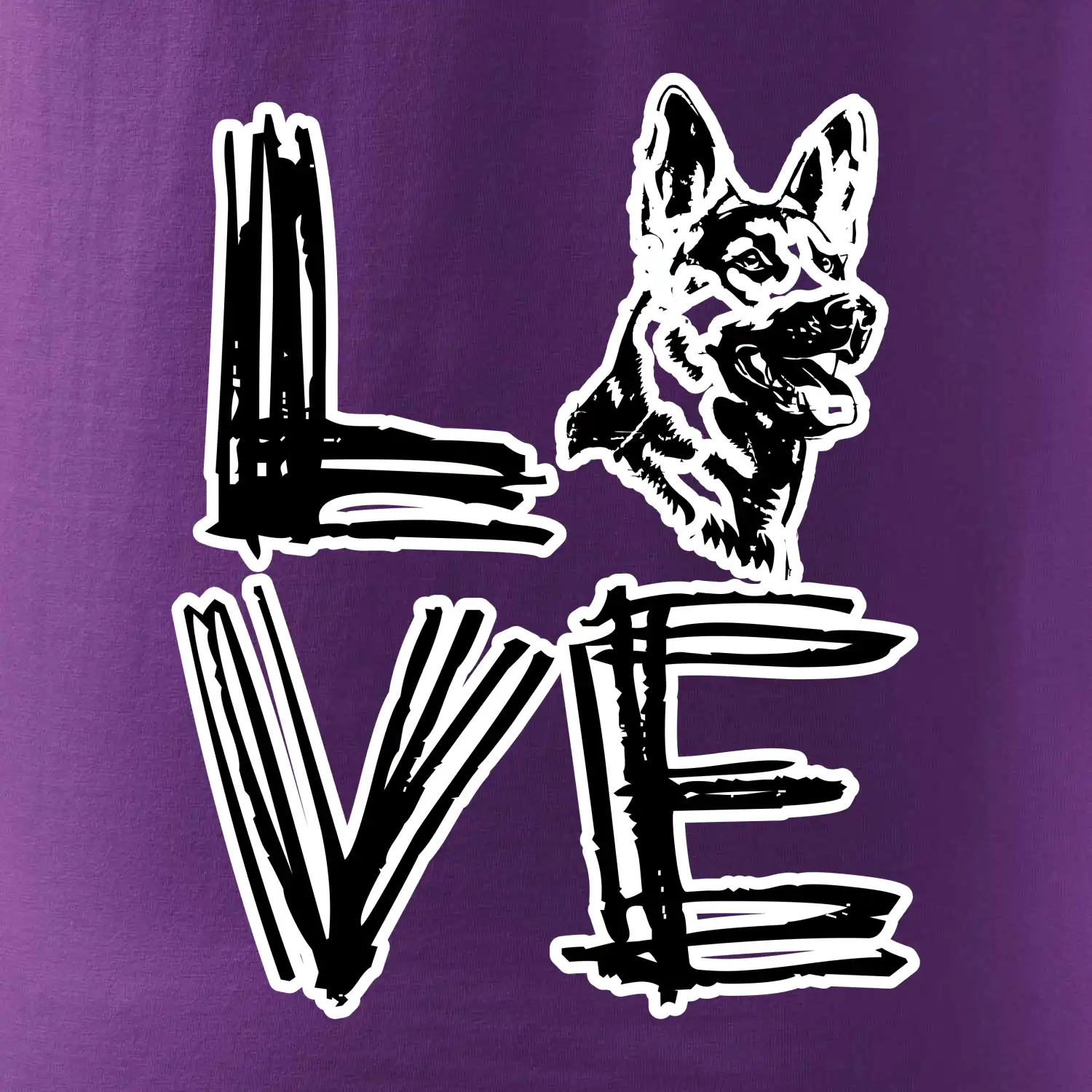 Německý ovčák love