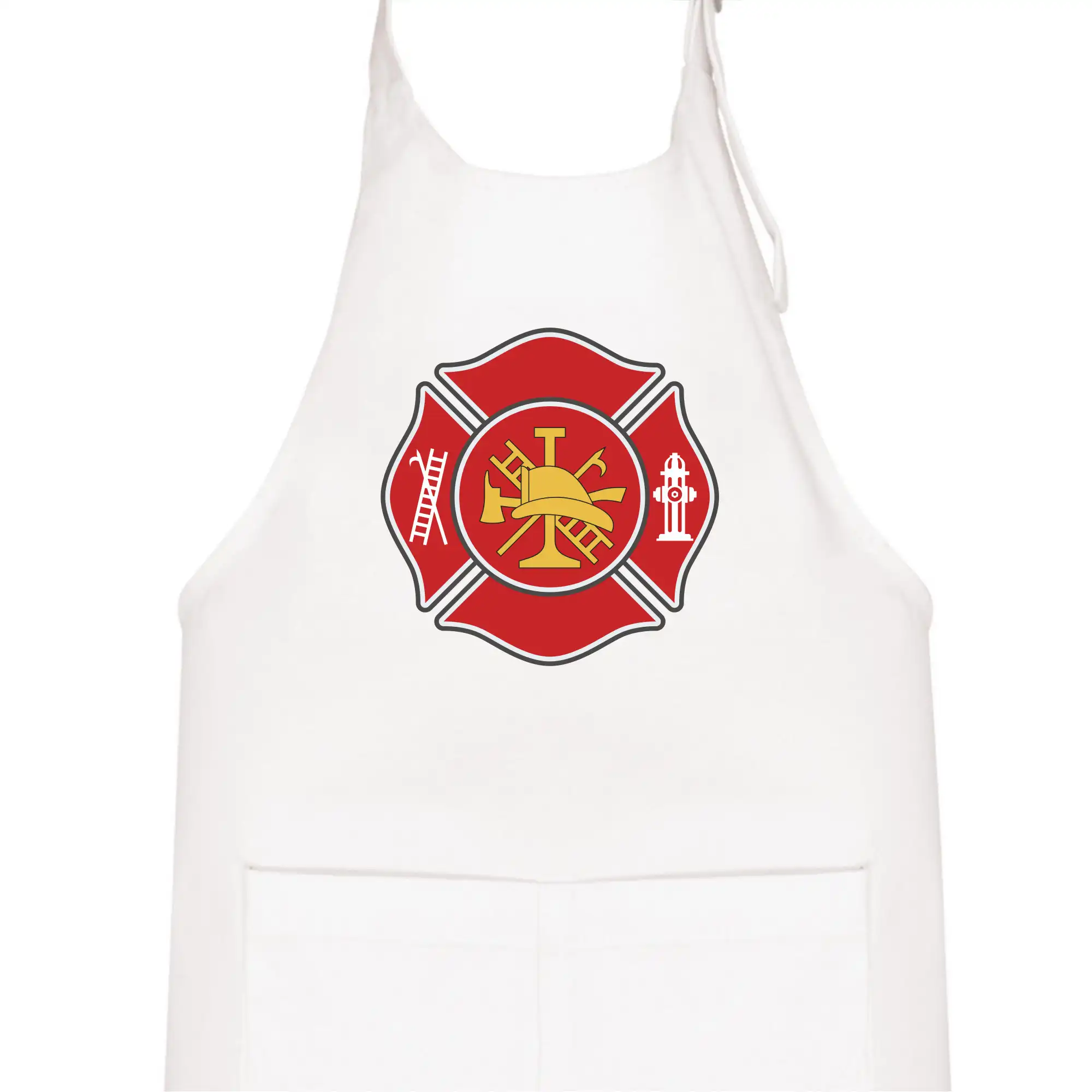Fire department logo červené