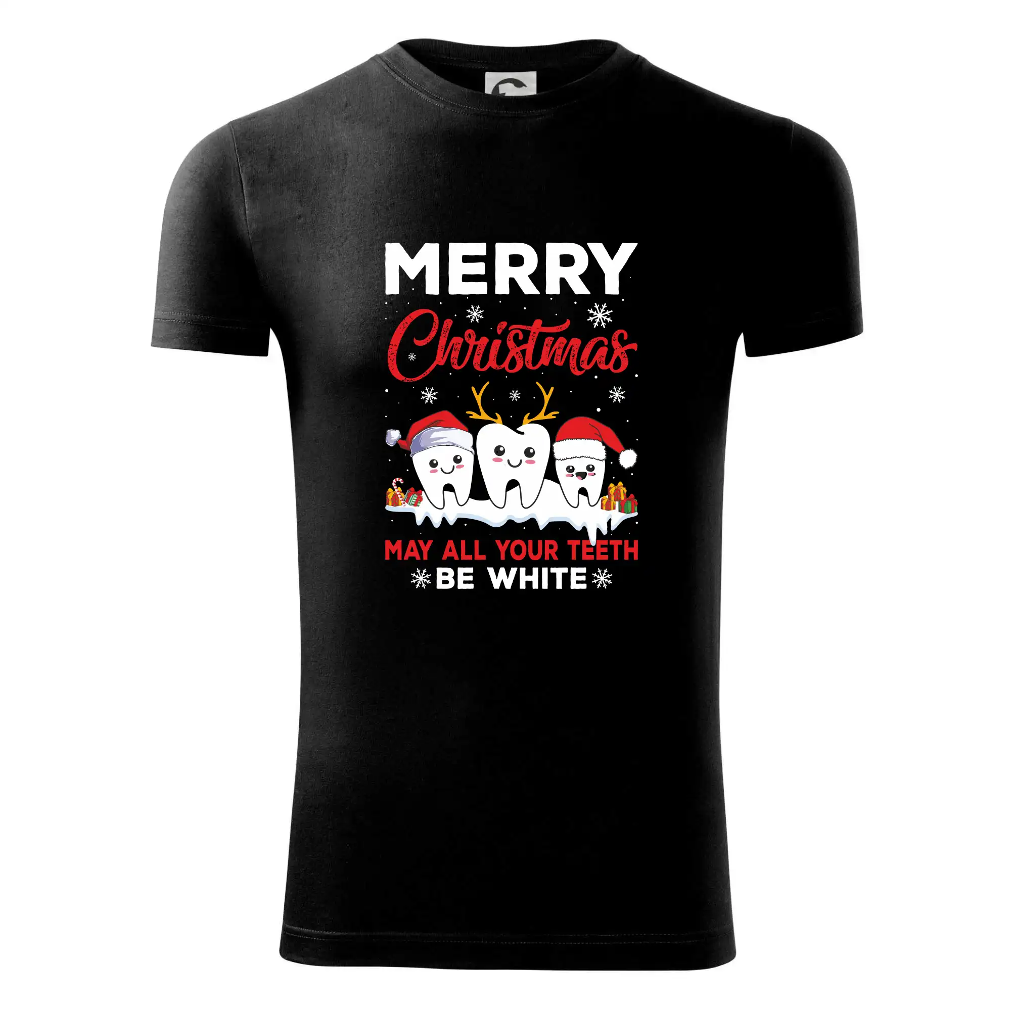 Merry Christmas teeth be white